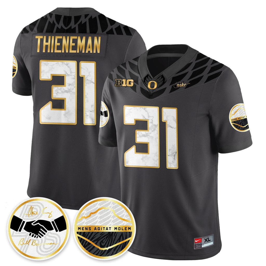 Oregon Ducks 2025 "Shoe Duck" Jersey V1 - All Stitched