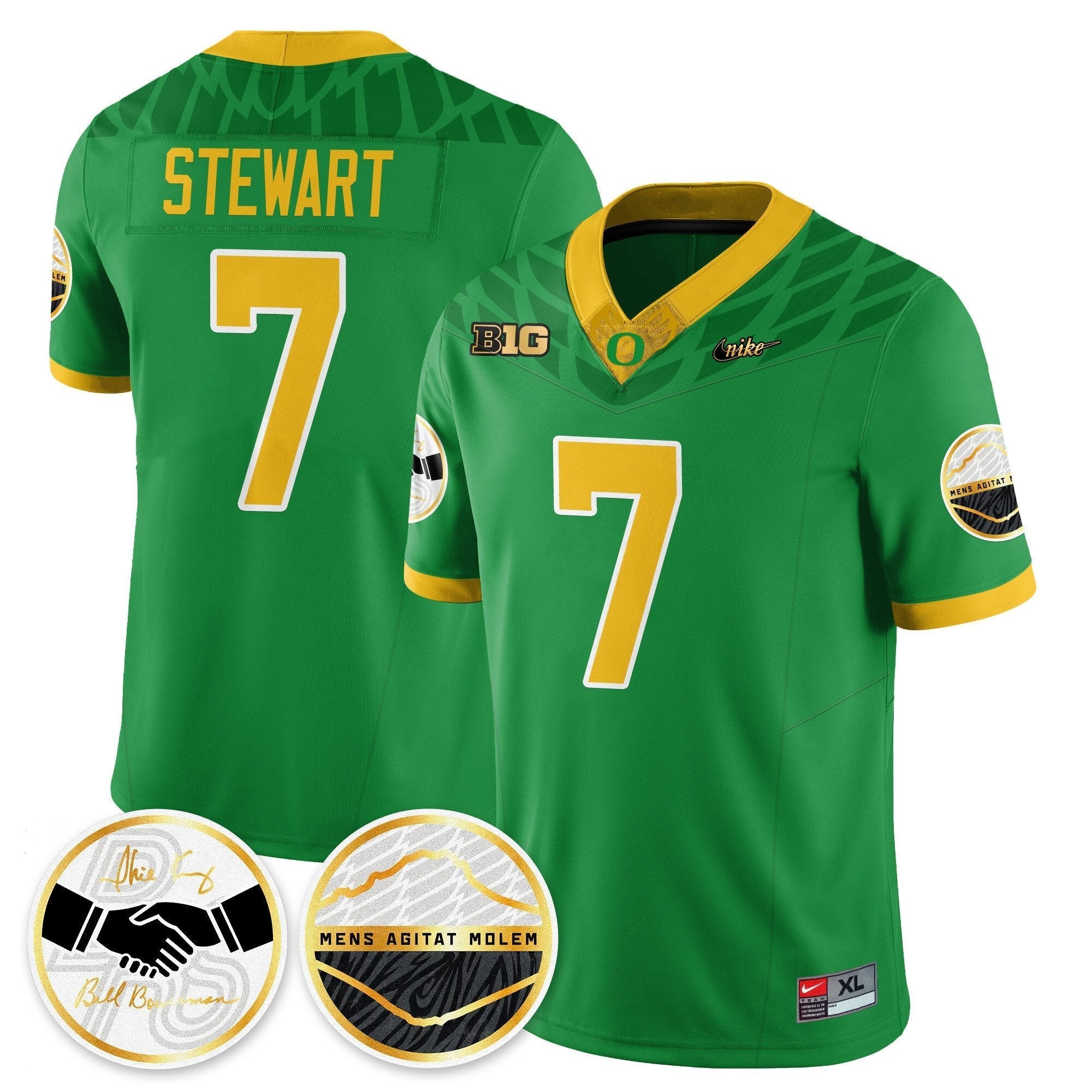 Oregon Ducks 2025 "Shoe Duck" Jersey V1 - All Stitched