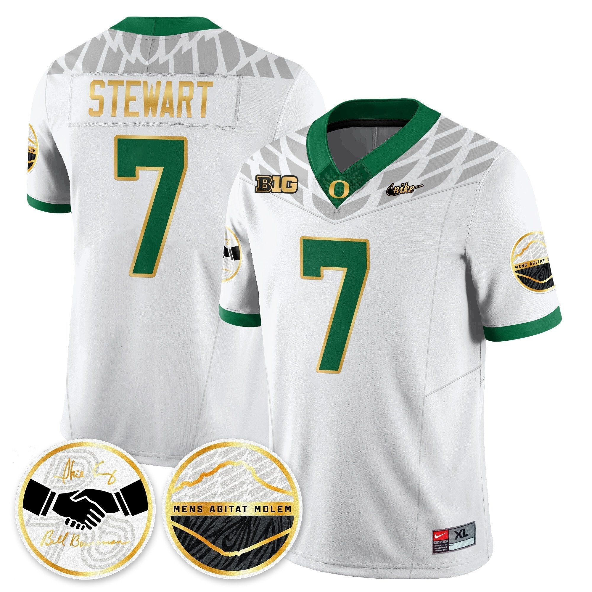 Oregon Ducks 2025 "Shoe Duck" Jersey V1 - All Stitched