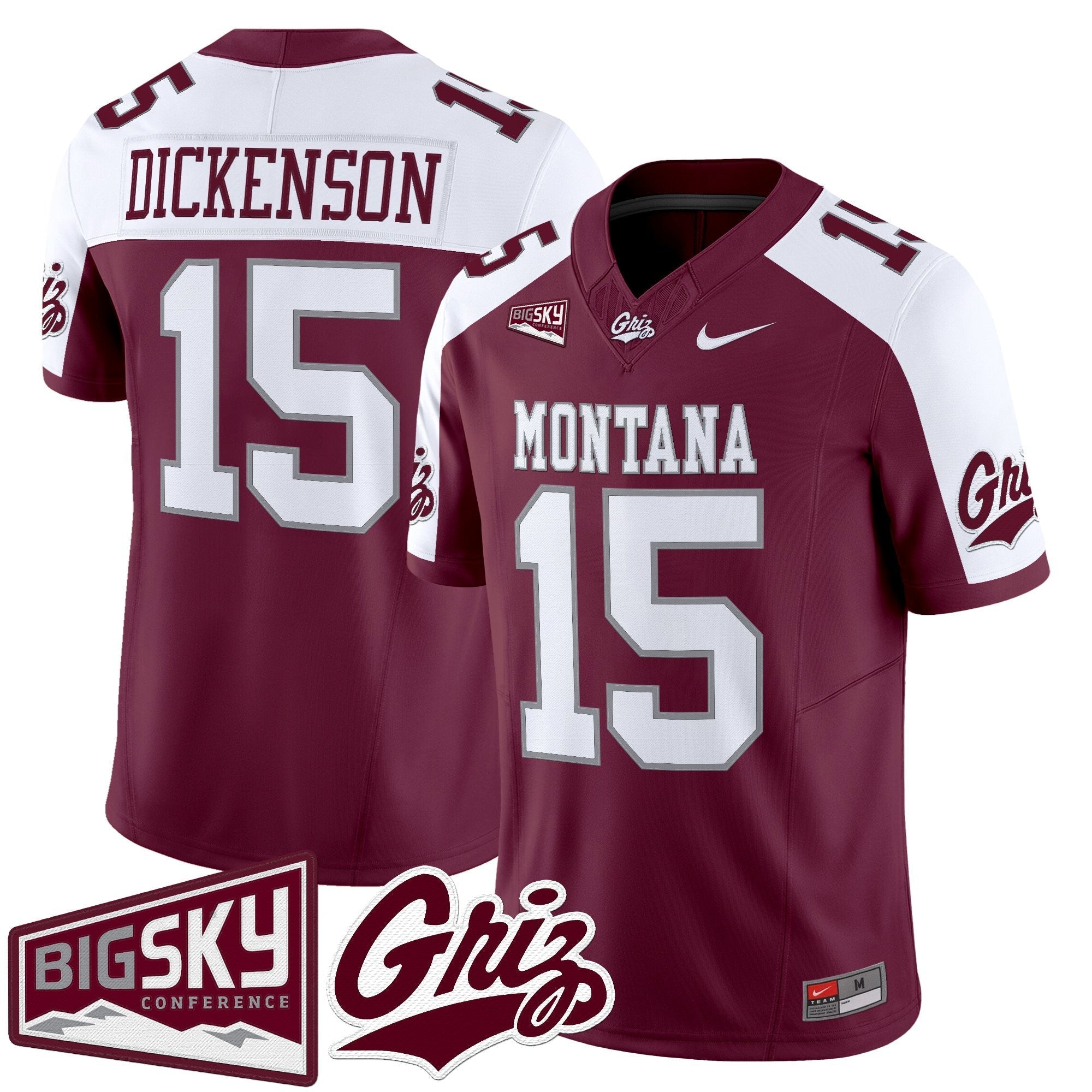 Montana Grizzlies 2025 Vapor Limited Jersey - All Stitched