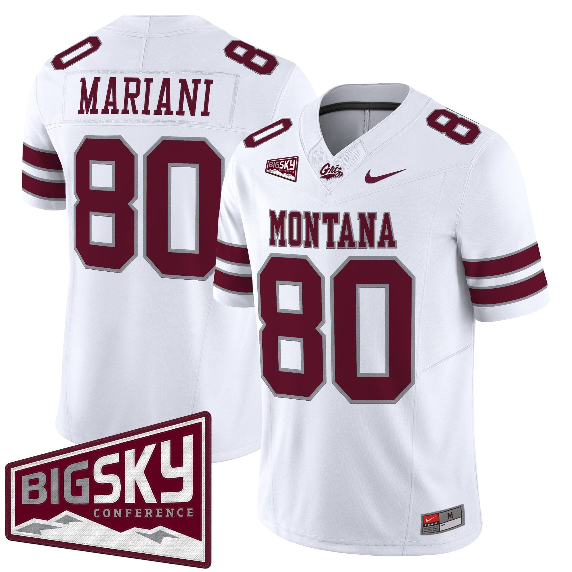 Montana Grizzlies 2025 Vapor Limited Jersey - All Stitched