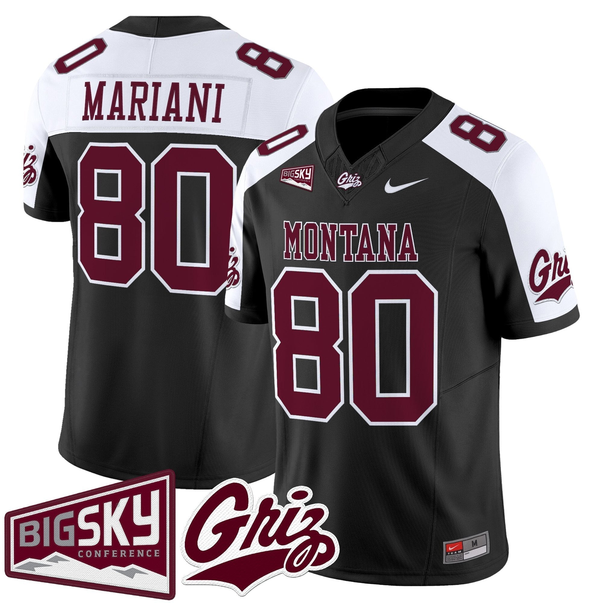 Montana Grizzlies 2025 Vapor Limited Jersey - All Stitched