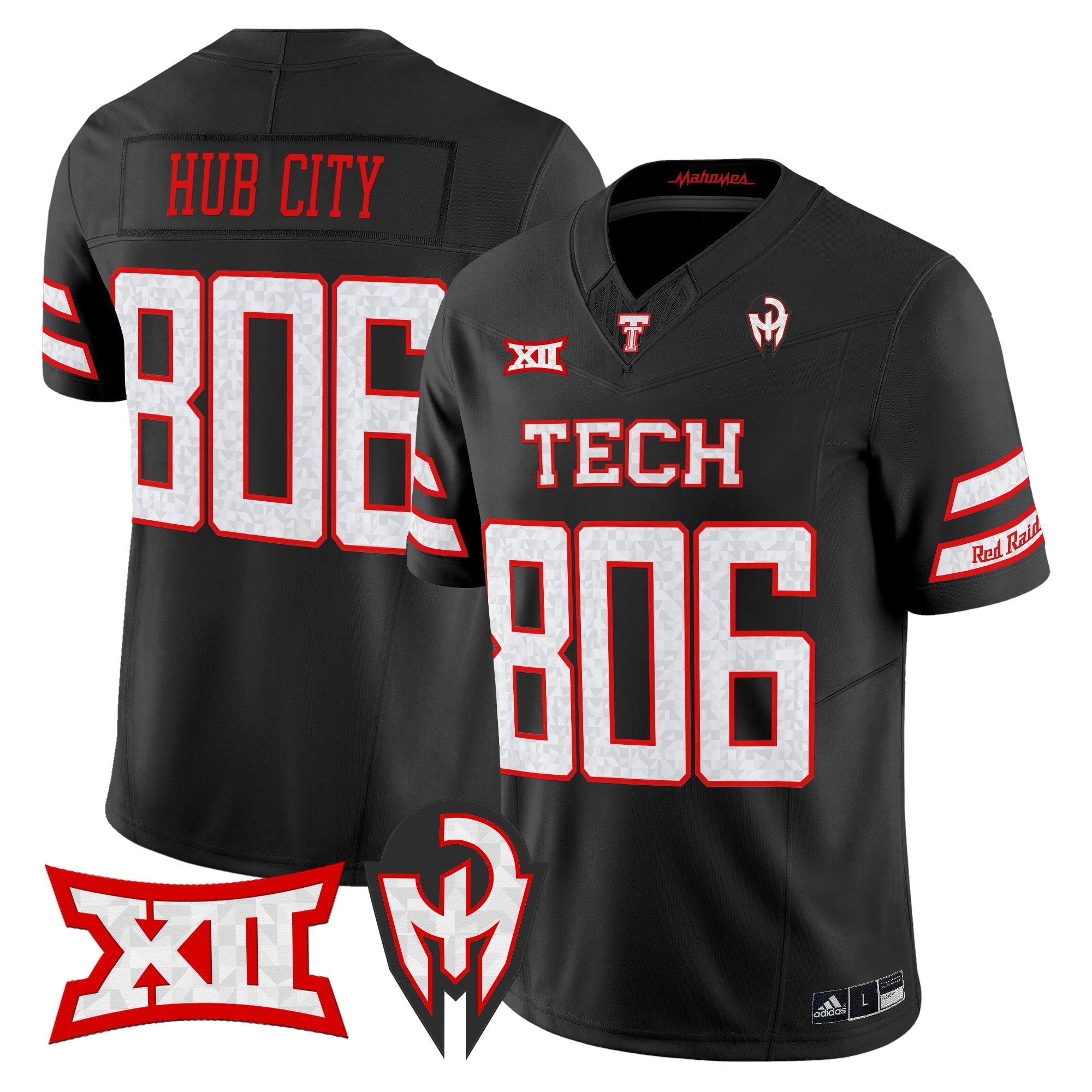 Texas Tech Red Raiders 'Too Cold' Vapor Limited Jersey - Mahomes Collection - All Stitched