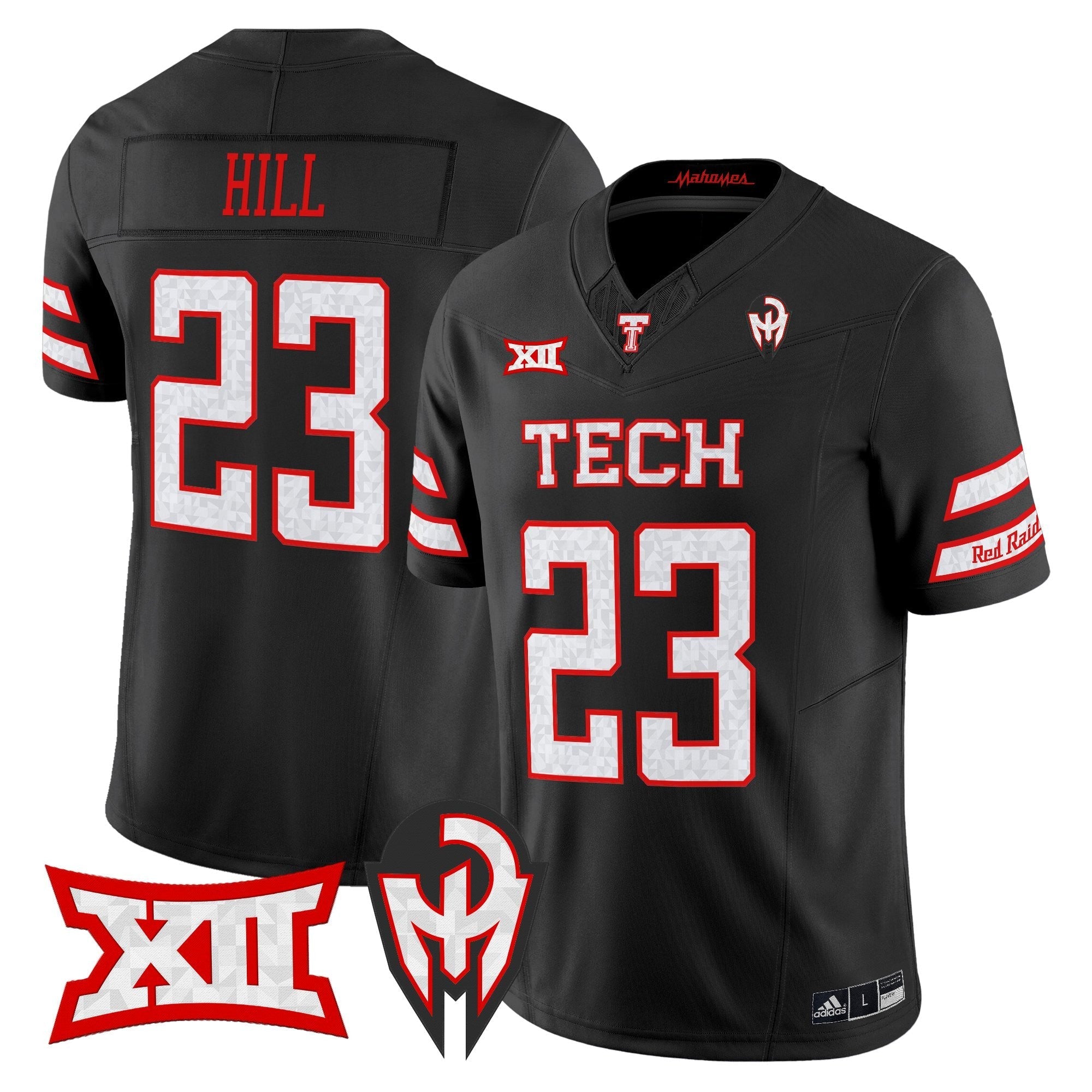 Texas Tech Red Raiders 'Too Cold' Vapor Limited Jersey - Mahomes Collection - All Stitched