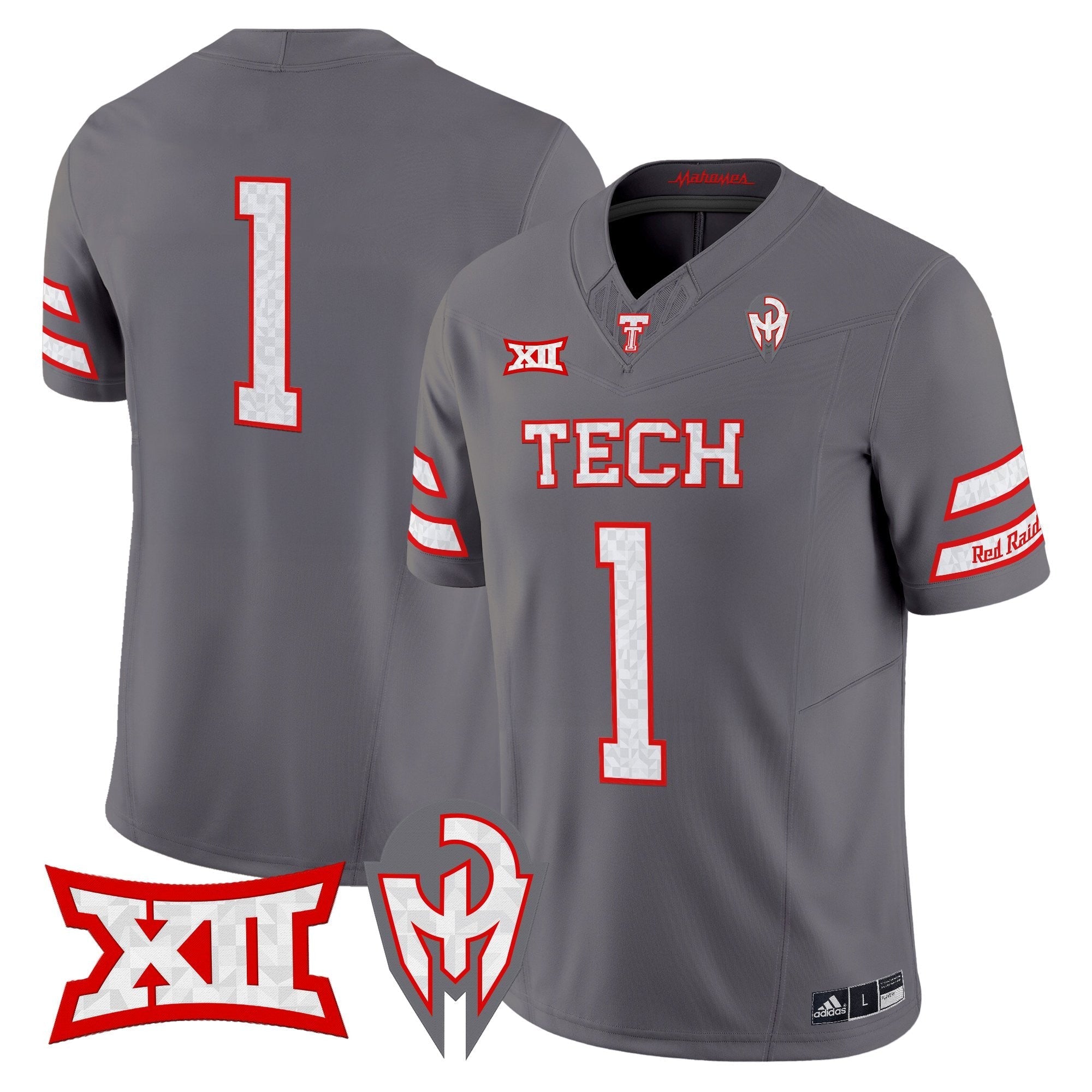 Texas Tech Red Raiders 'Too Cold' Vapor Limited Jersey - Mahomes Collection - All Stitched