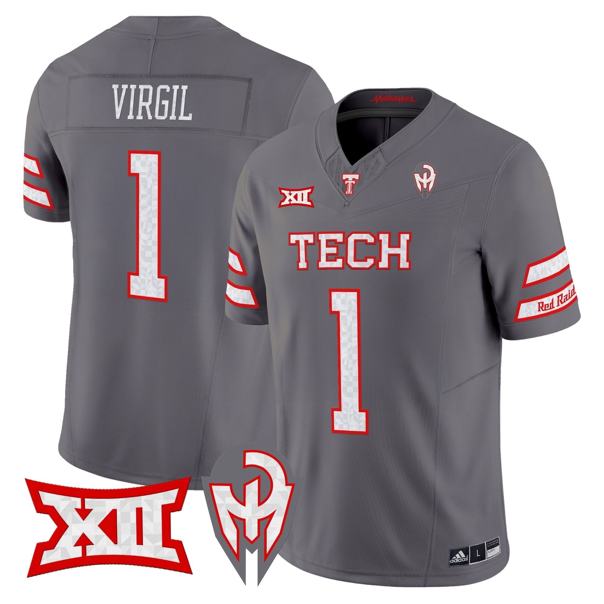 Texas Tech Red Raiders 'Too Cold' Vapor Limited Jersey - Mahomes Collection - All Stitched