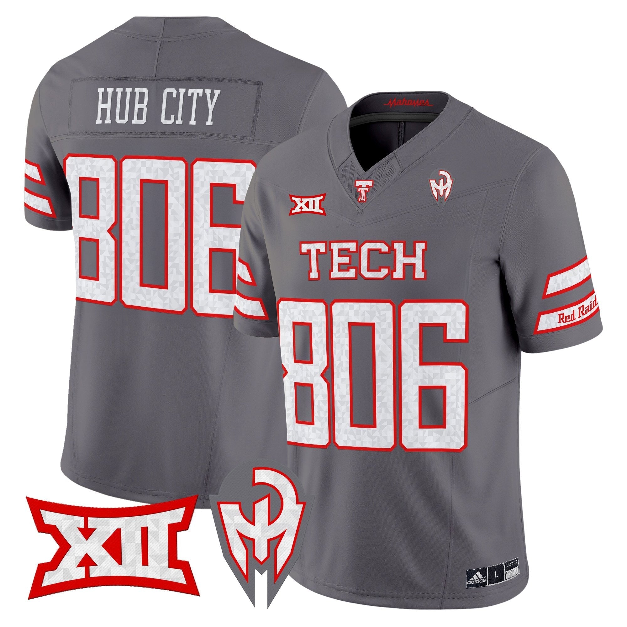 Texas Tech Red Raiders 'Too Cold' Vapor Limited Jersey - Mahomes Collection - All Stitched