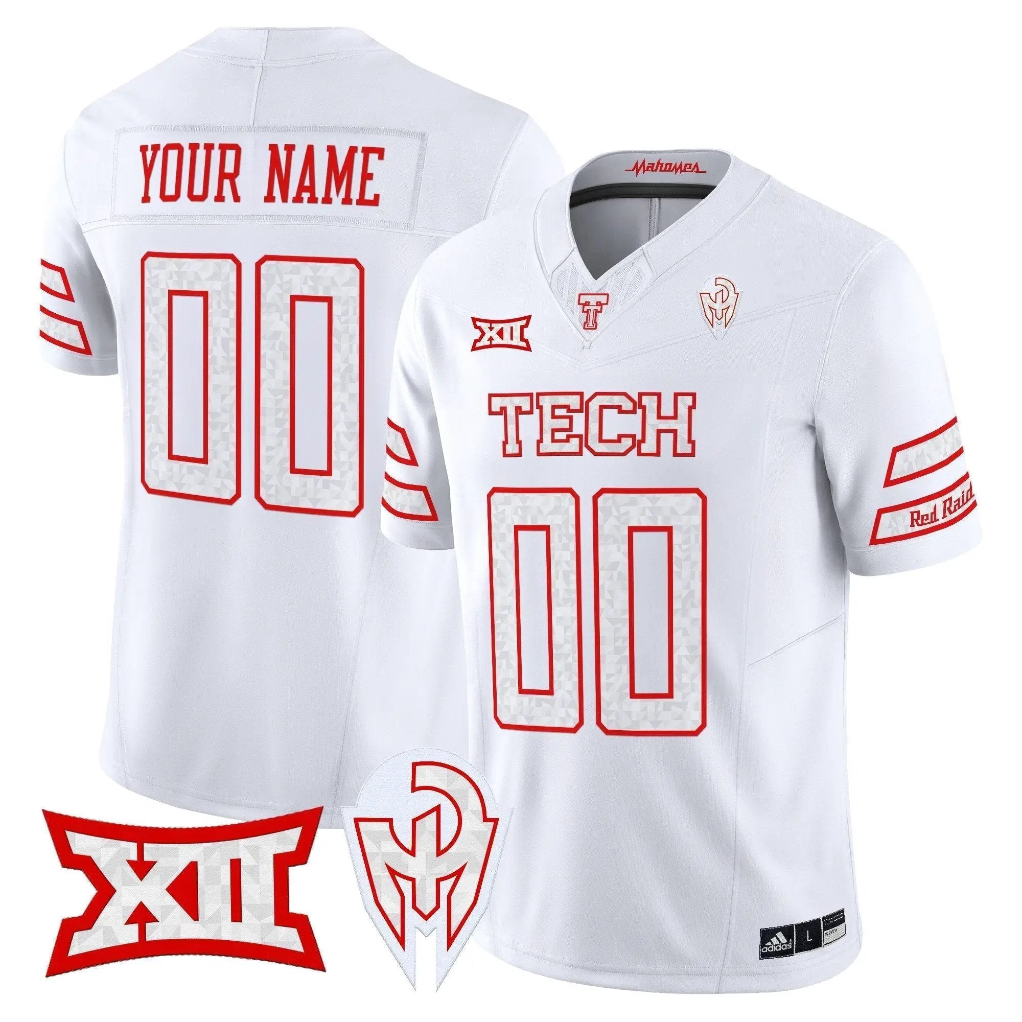 Texas Tech Red Raiders Football 'Too Cold' Vapor Limited Custom Jersey - Mahomes Collection