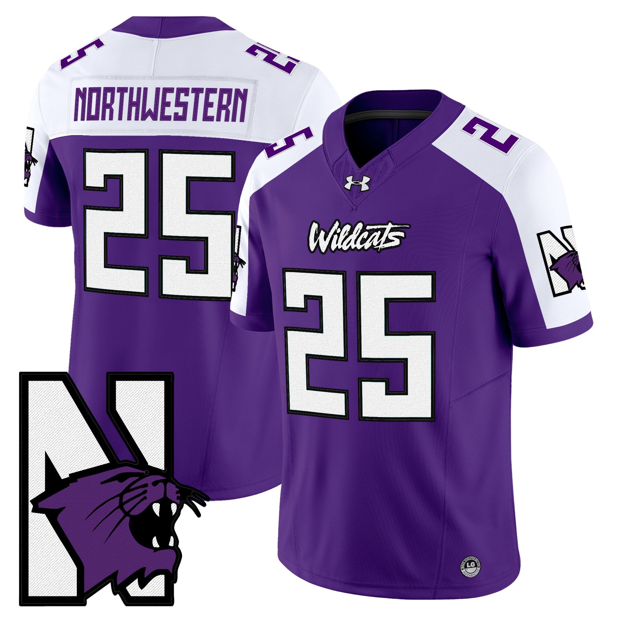 Northwestern Wildcats Honoring ’95 Vapor Limited Jersey - All Stitched