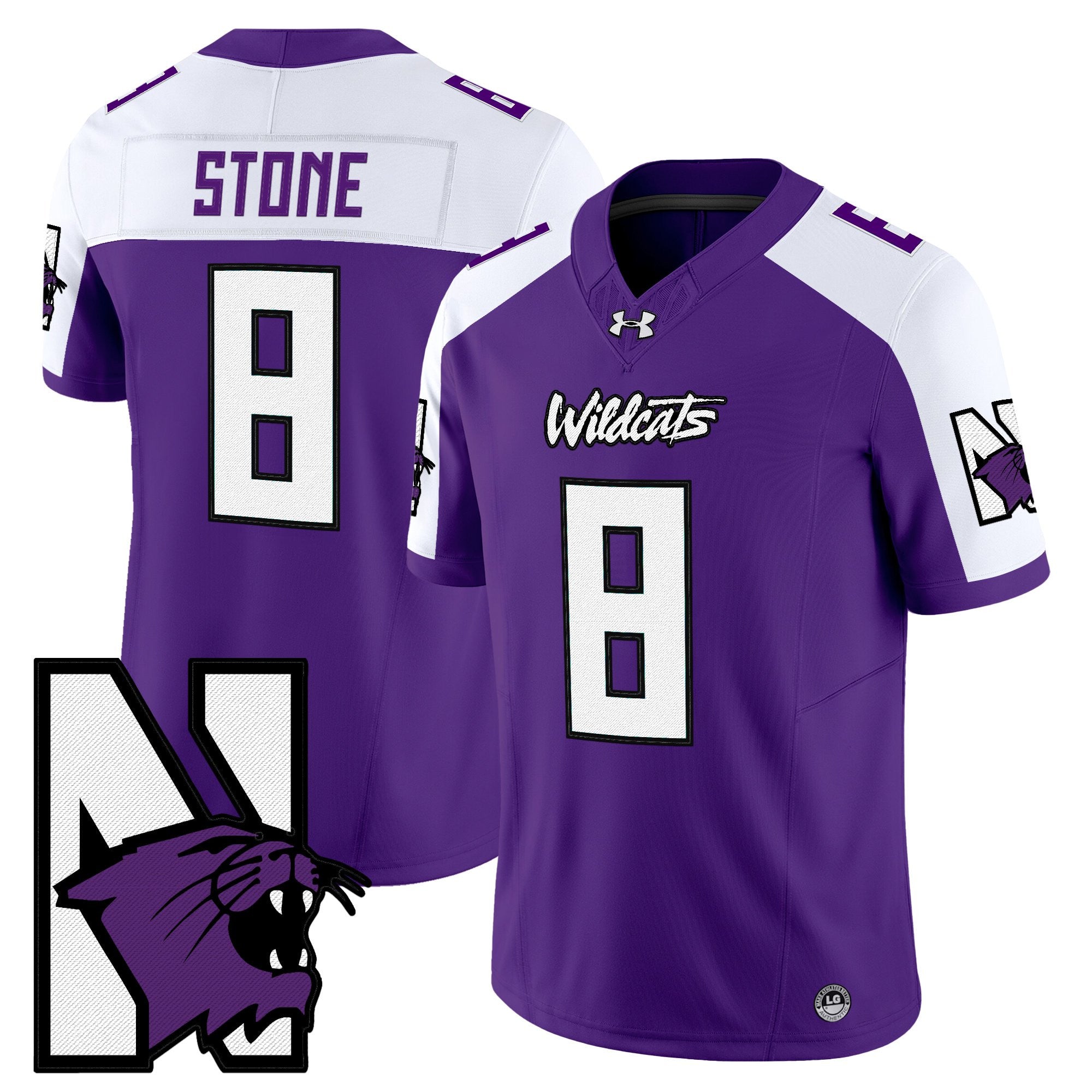 Northwestern Wildcats Honoring ’95 Vapor Limited Jersey - All Stitched