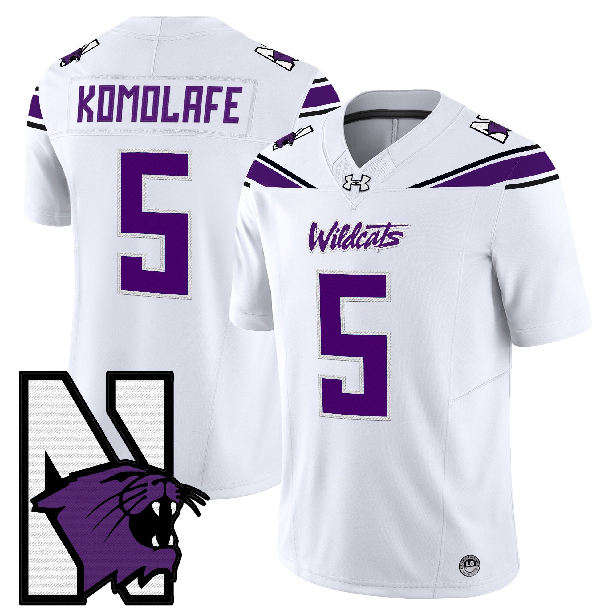 Northwestern Wildcats Honoring ’95 Vapor Limited Jersey - All Stitched