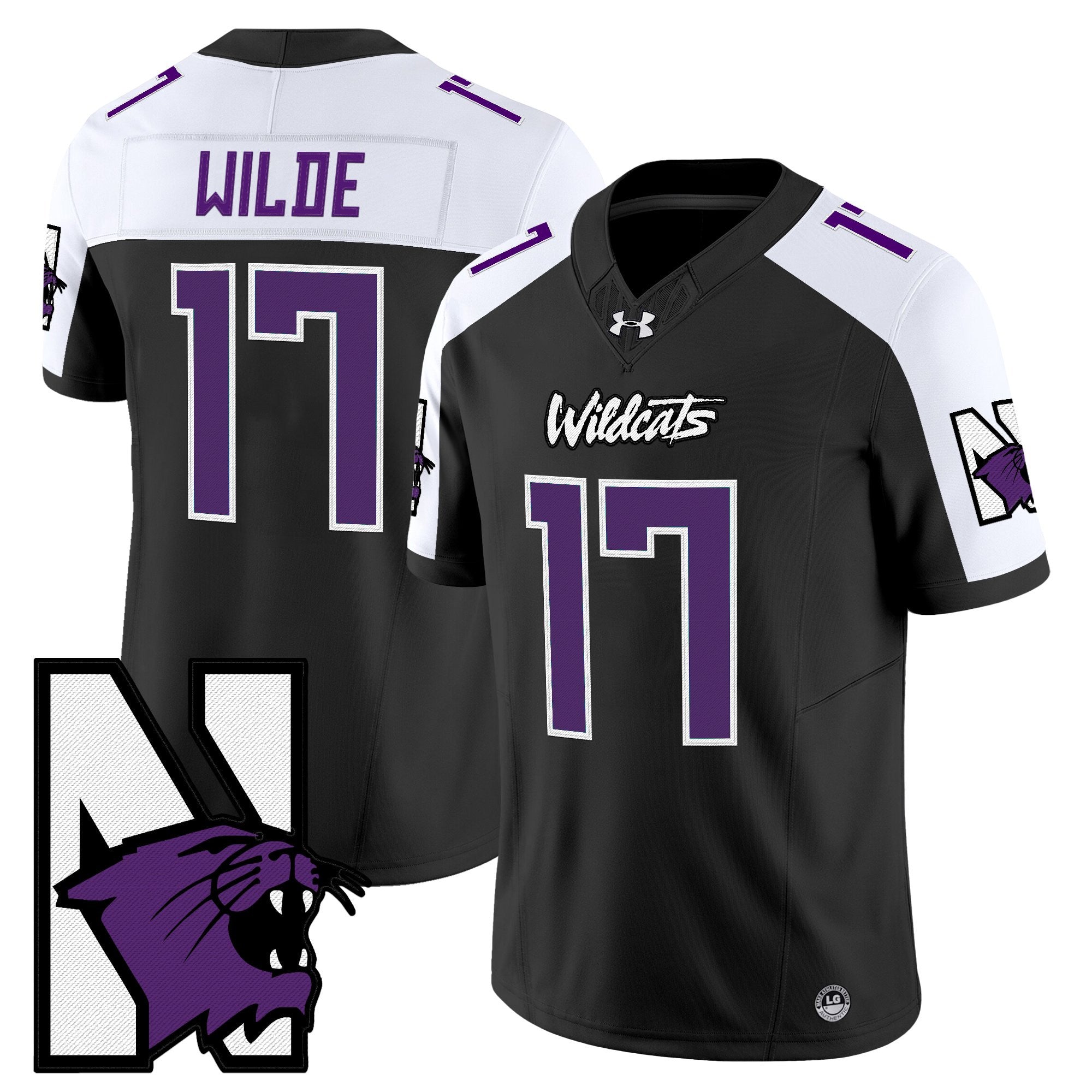 Northwestern Wildcats Honoring ’95 Vapor Limited Jersey - All Stitched