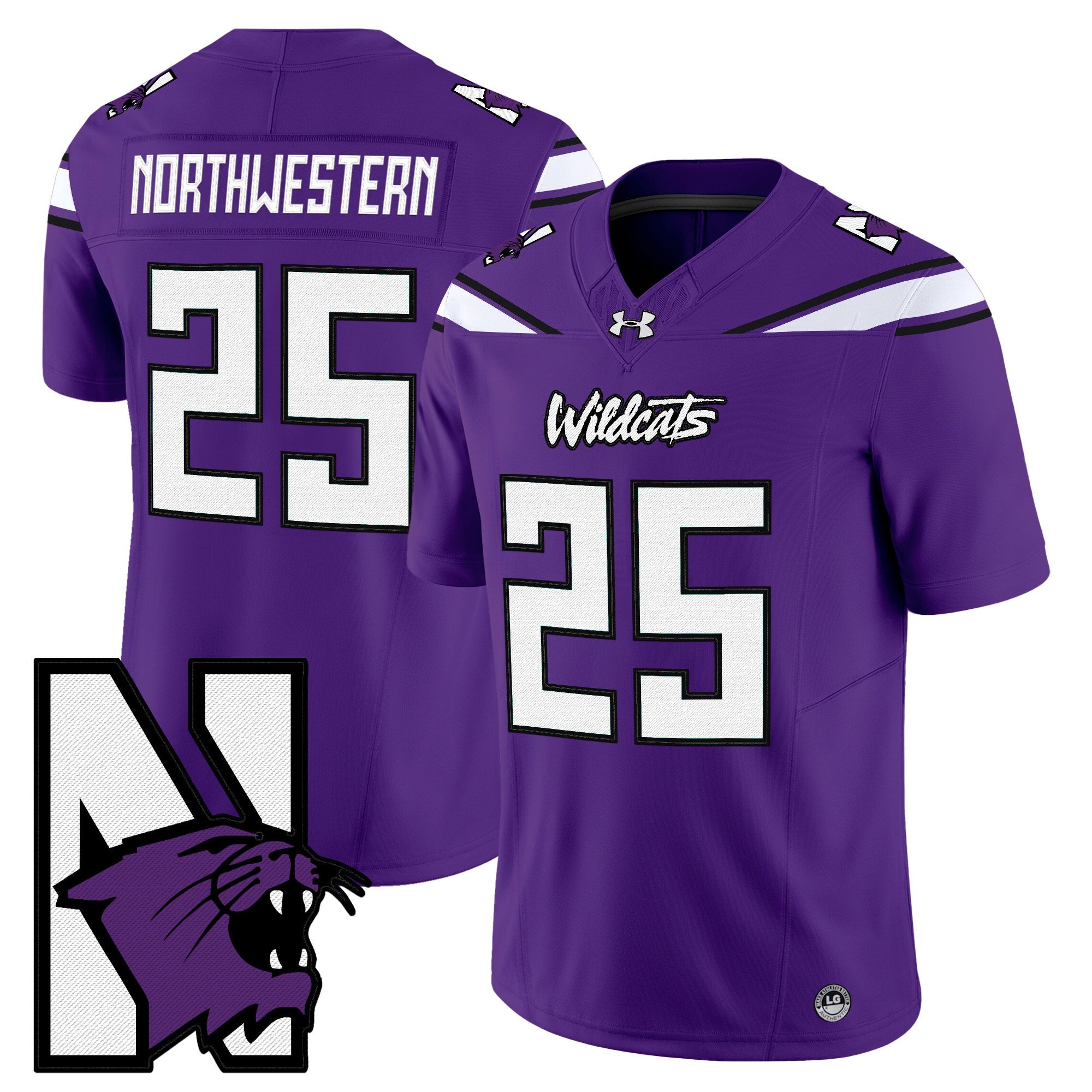 Northwestern Wildcats Honoring ’95 Vapor Limited Jersey - All Stitched