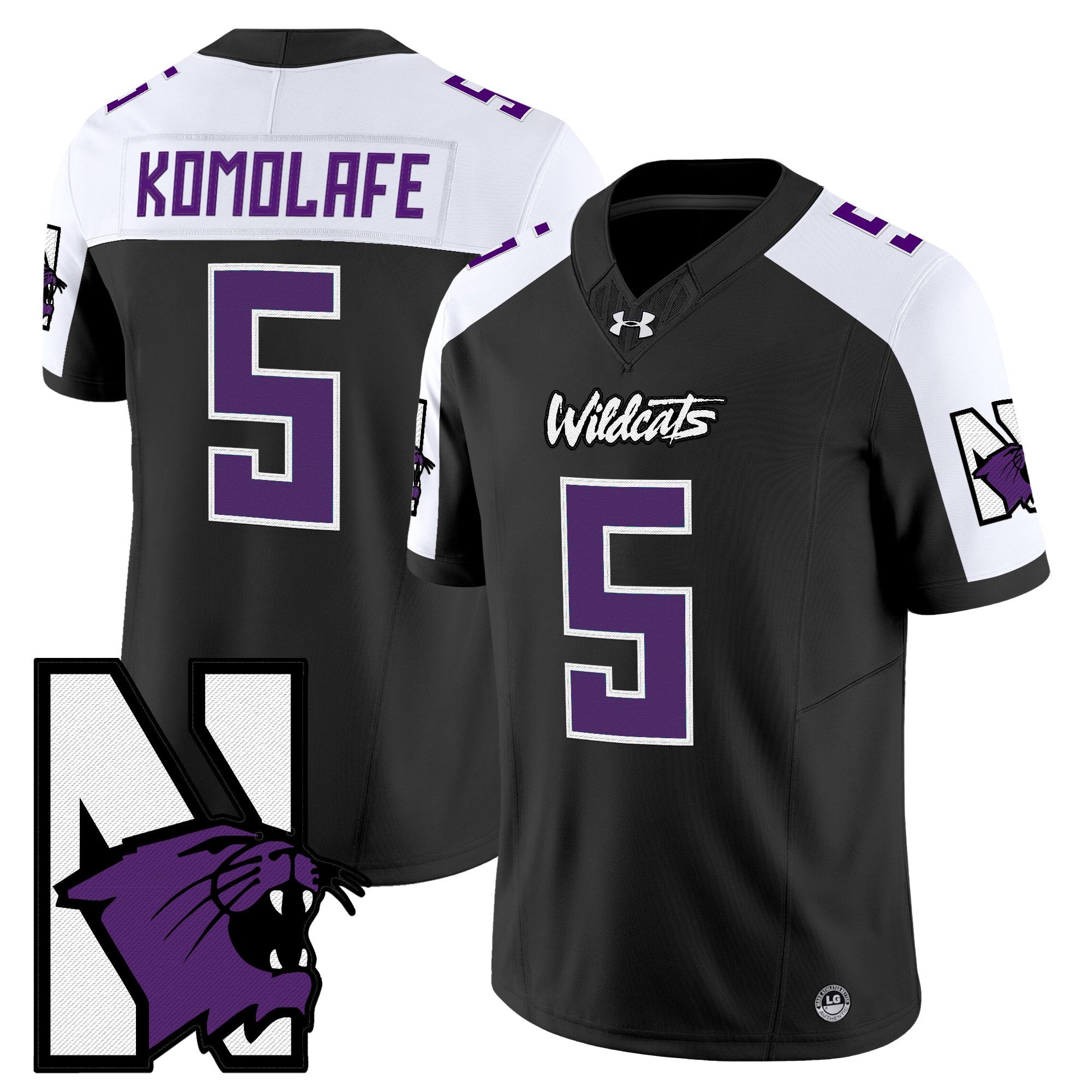 Northwestern Wildcats Honoring ’95 Vapor Limited Jersey - All Stitched