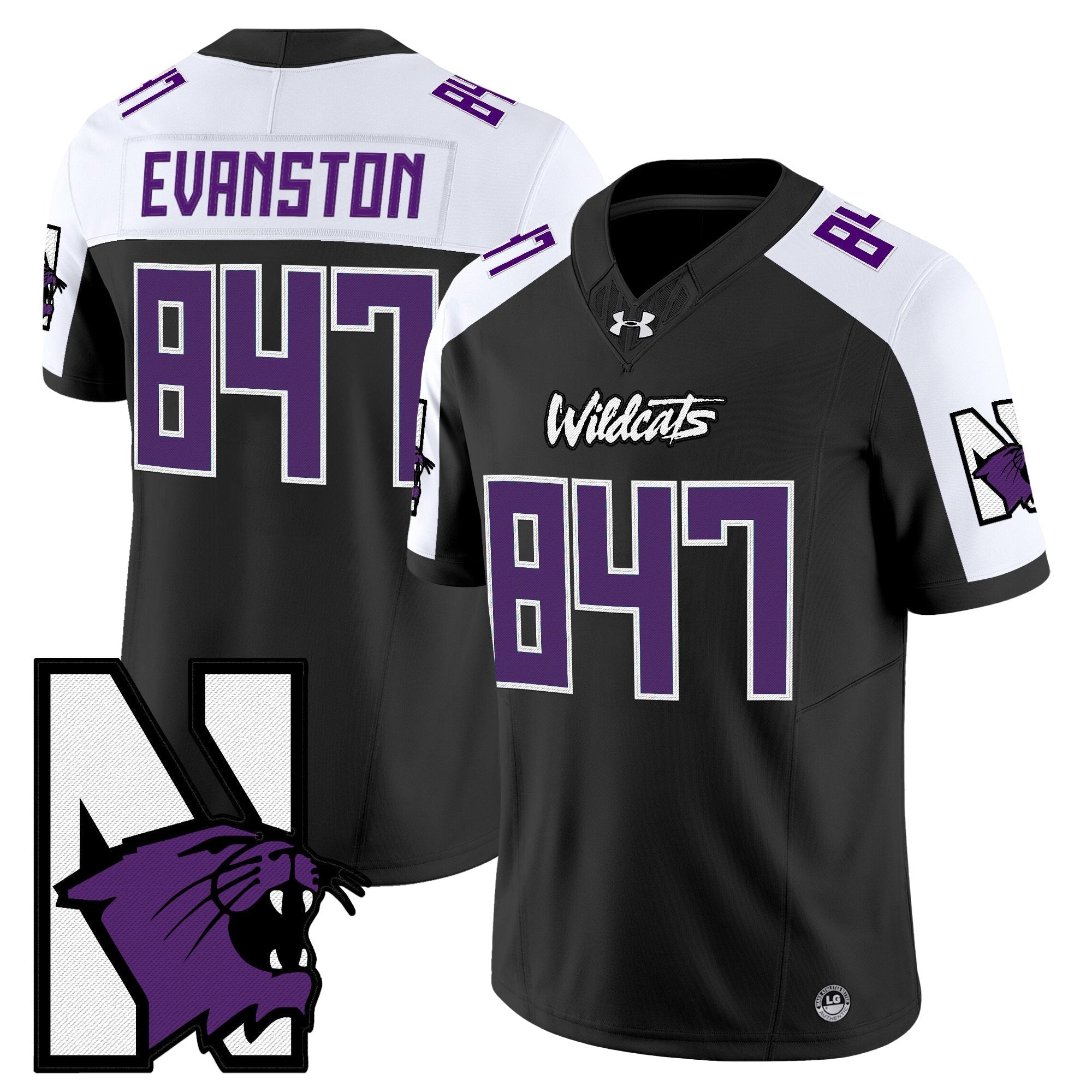 Northwestern Wildcats Honoring ’95 Vapor Limited Jersey - All Stitched