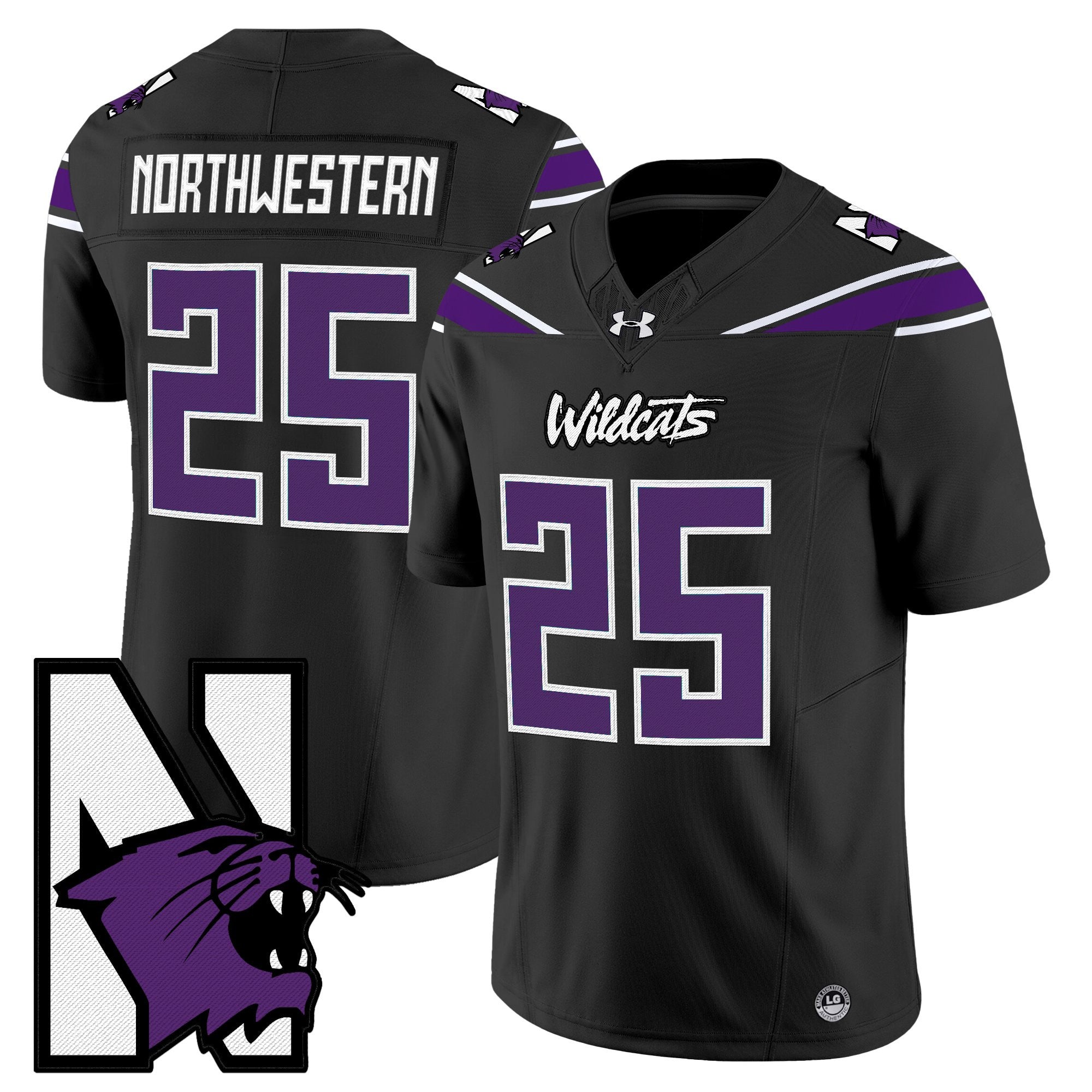 Northwestern Wildcats Honoring ’95 Vapor Limited Jersey - All Stitched
