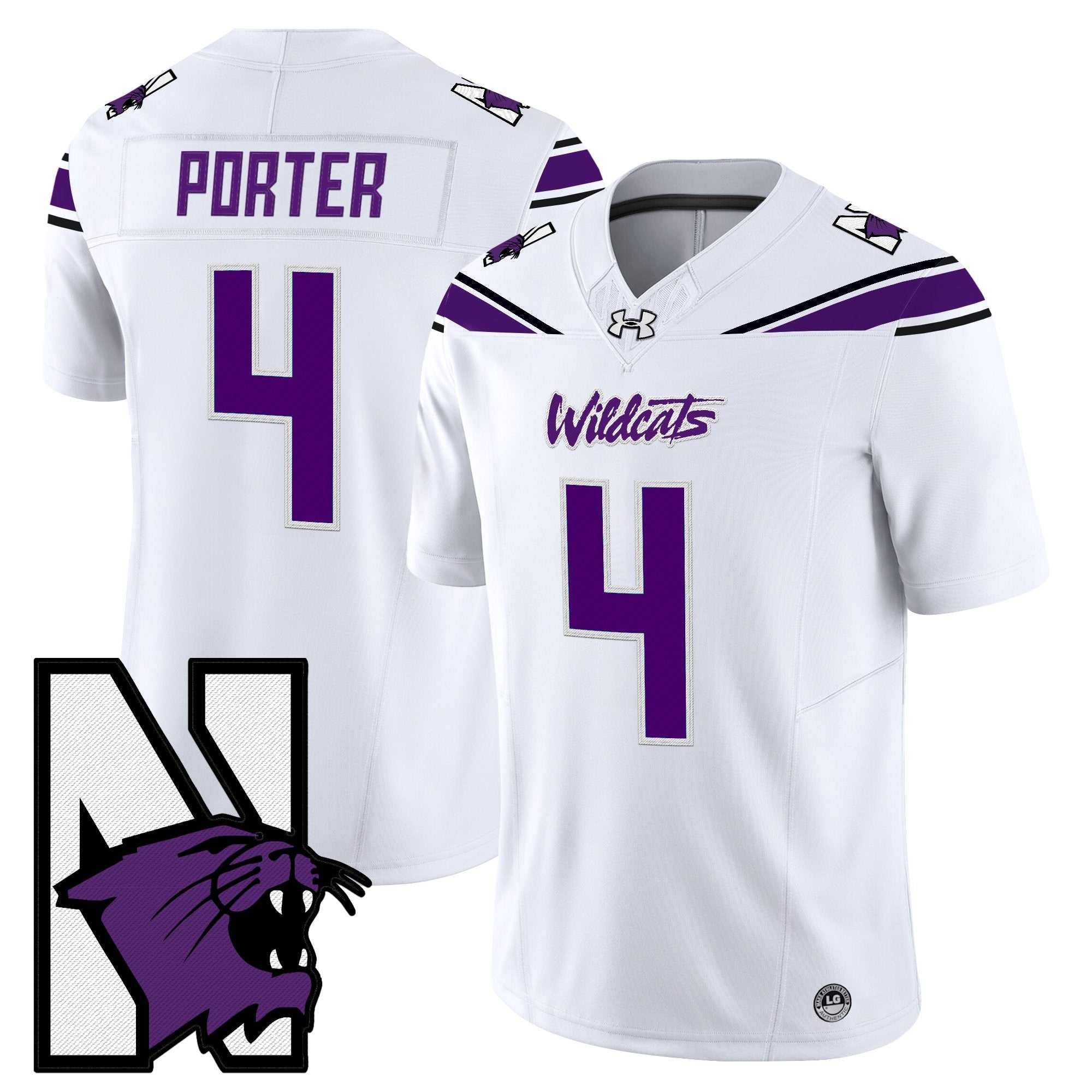 Northwestern Wildcats Honoring ’95 Vapor Limited Jersey - All Stitched