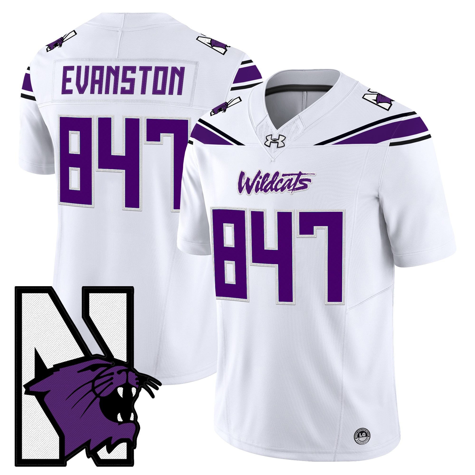 Northwestern Wildcats Honoring ’95 Vapor Limited Jersey - All Stitched