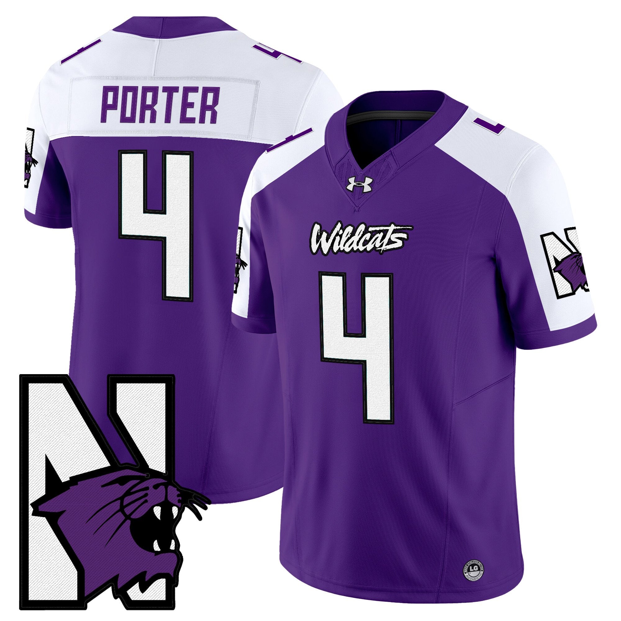 Northwestern Wildcats Honoring ’95 Vapor Limited Jersey - All Stitched