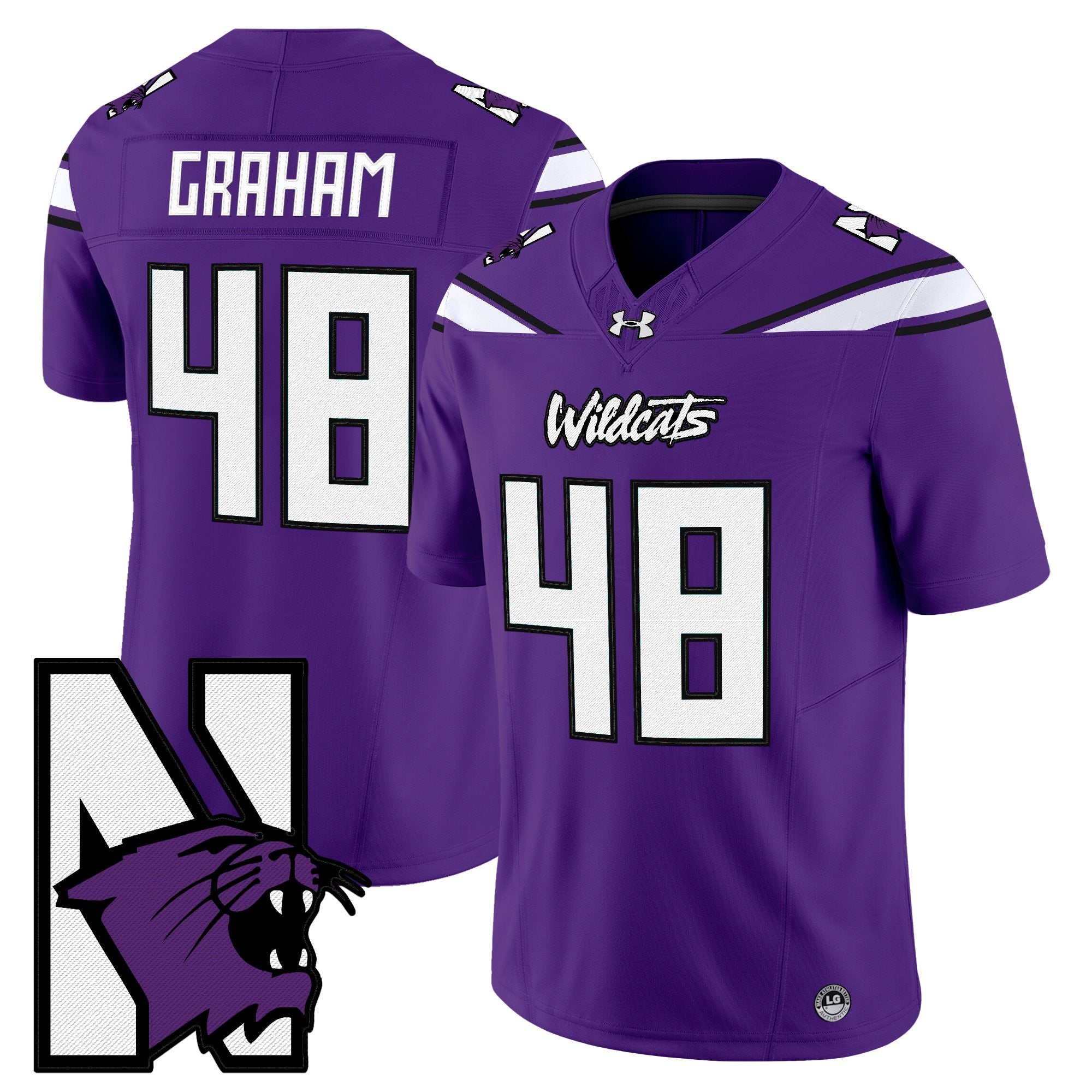 Northwestern Wildcats Honoring ’95 Vapor Limited Jersey - All Stitched