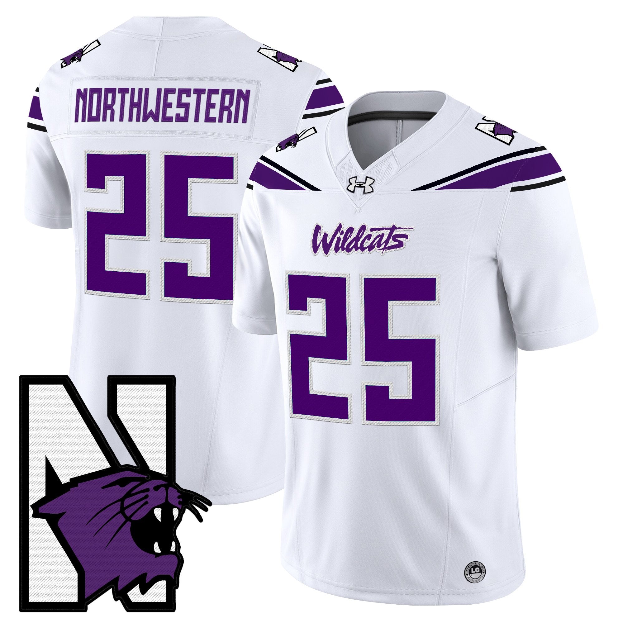 Northwestern Wildcats Honoring ’95 Vapor Limited Jersey - All Stitched