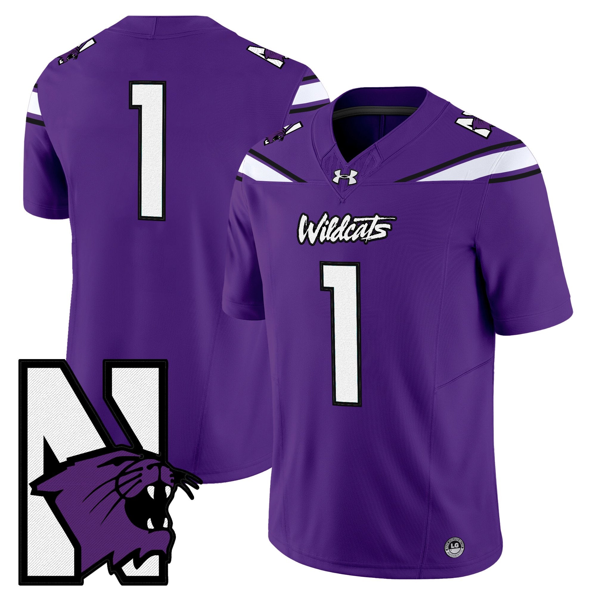 Northwestern Wildcats Honoring ’95 Vapor Limited Jersey - All Stitched