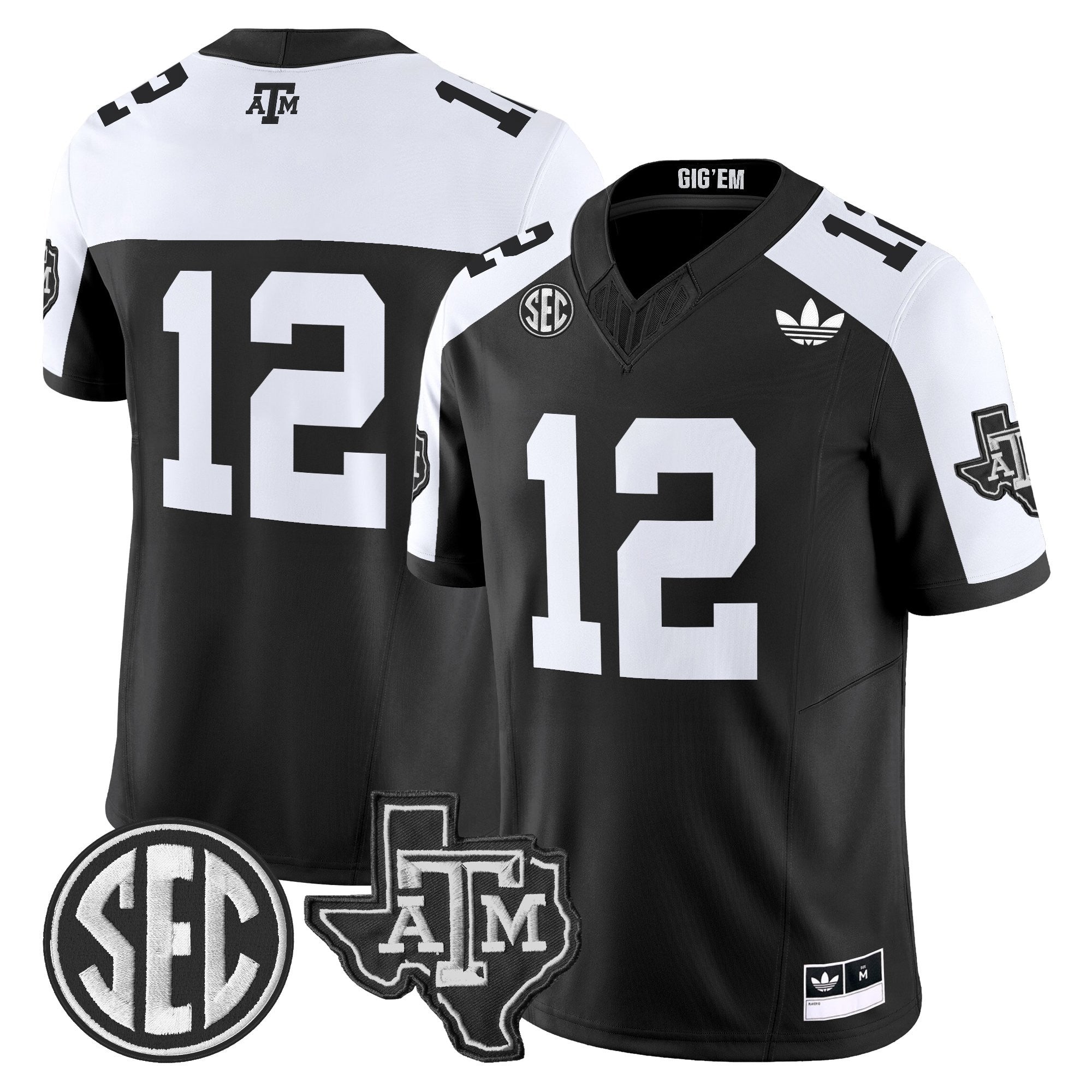 Texas A&M Aggies 2025 Vapor Limited Jersey V2 - All Stitched