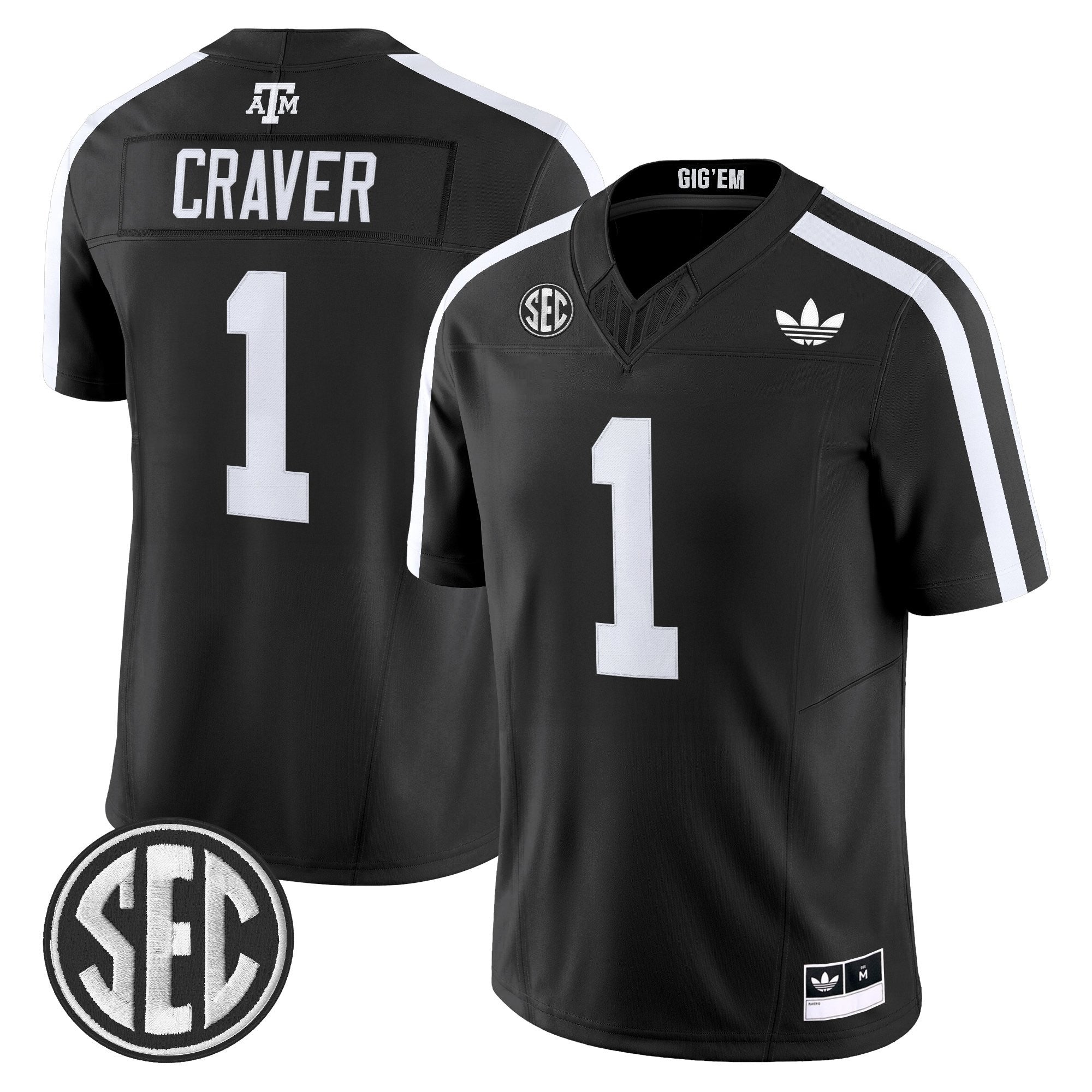 Texas A&M Aggies 2025 Vapor Limited Jersey V2 - All Stitched