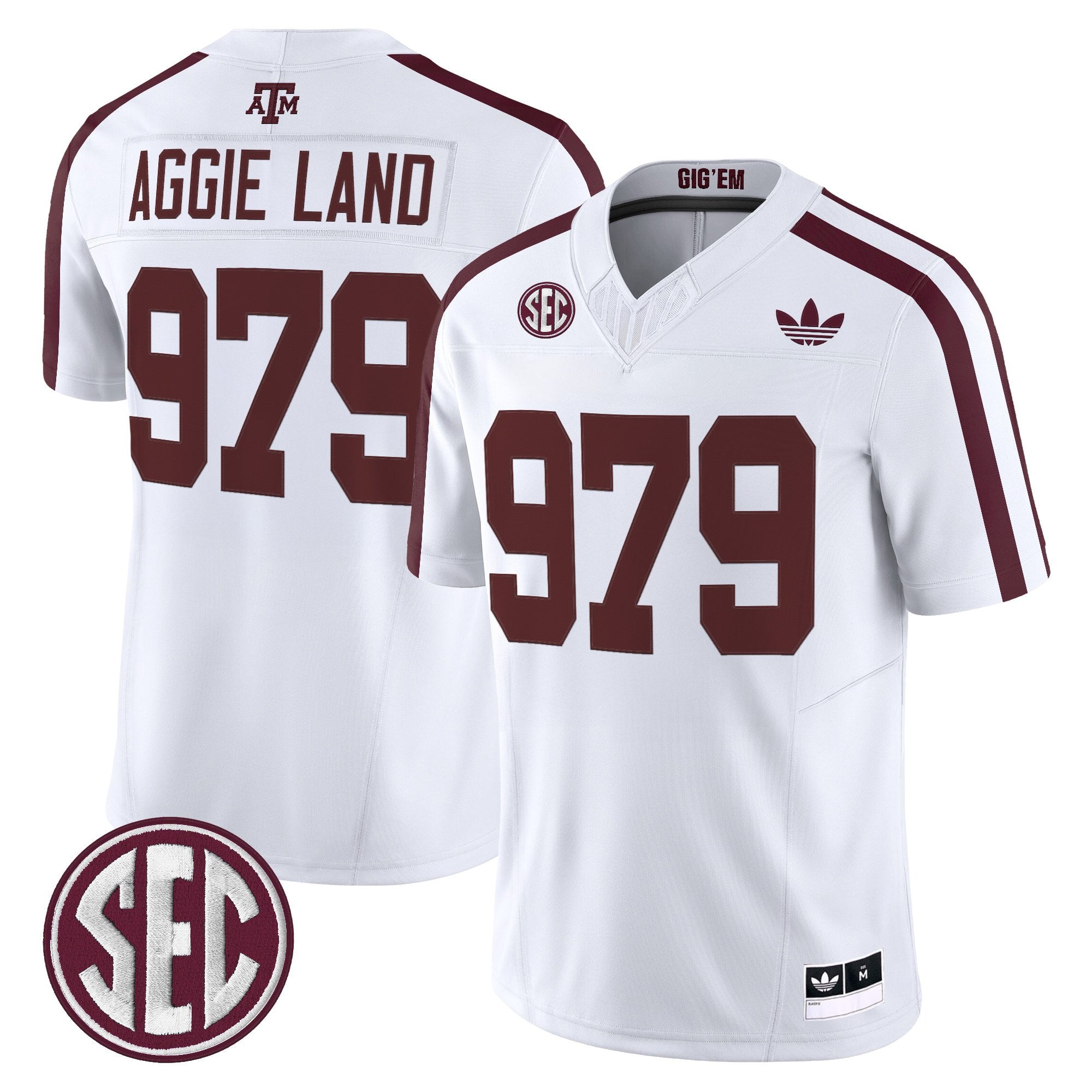 Texas A&M Aggies 2025 Vapor Limited Jersey V2 - All Stitched