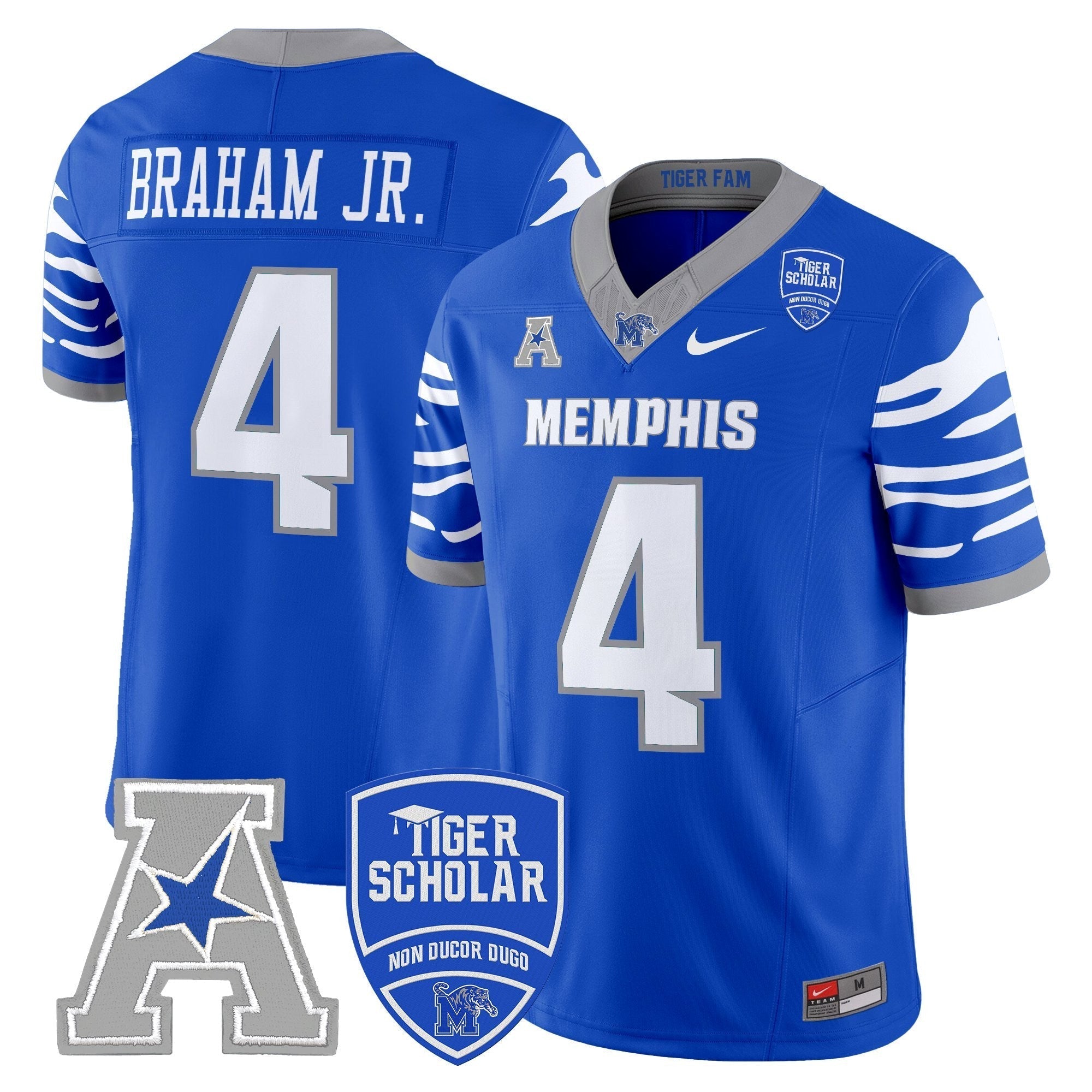 Memphis Tigers 2025 Vapor Limited Jersey - All Stitched