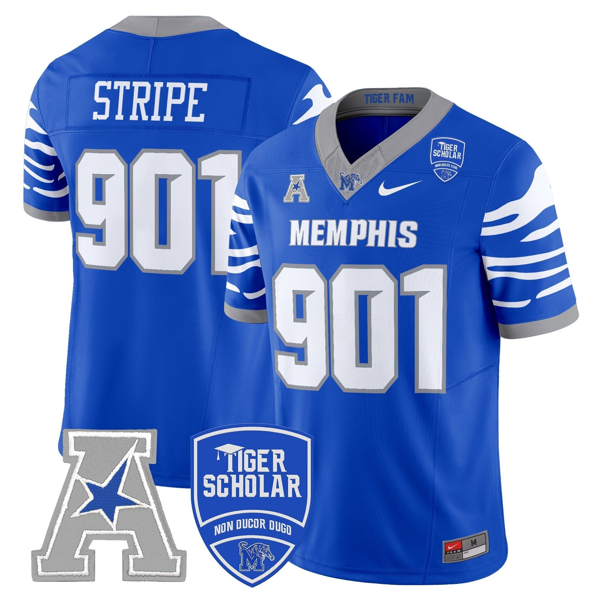 Memphis Tigers 2025 Vapor Limited Jersey - All Stitched