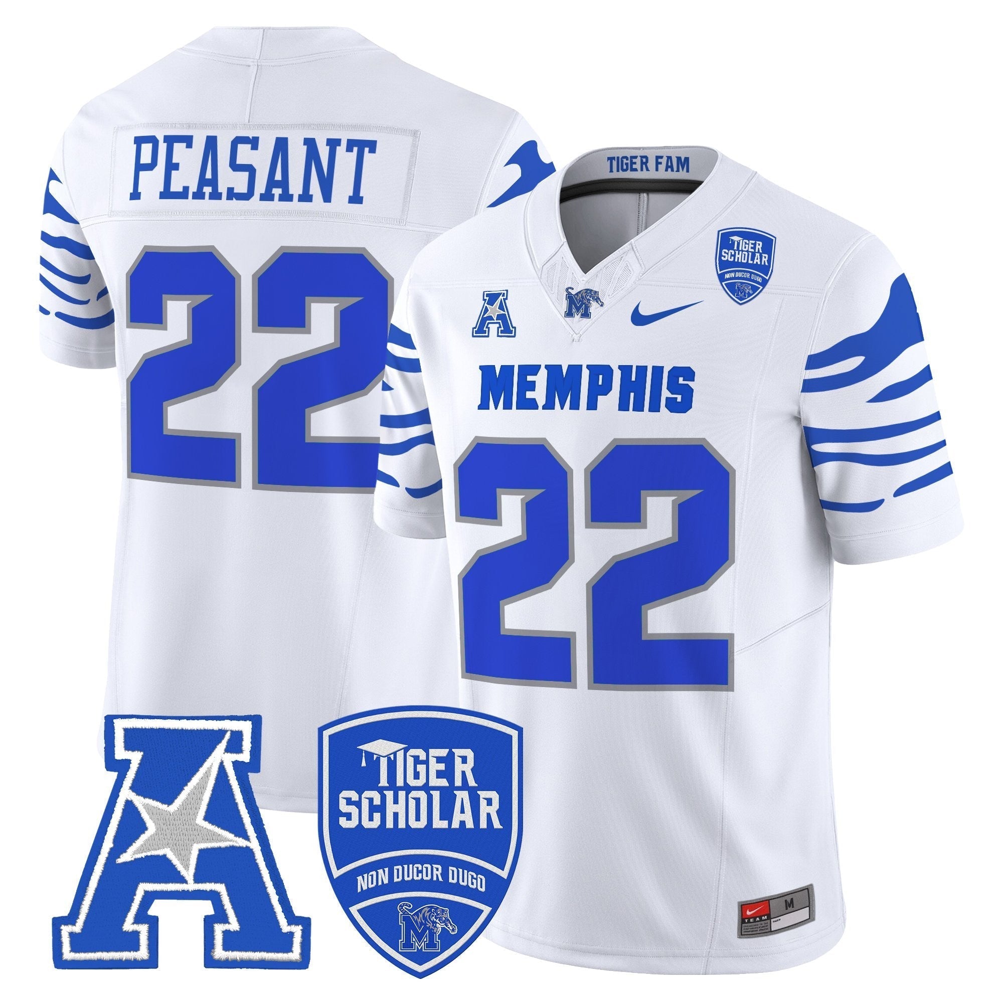 Memphis Tigers 2025 Vapor Limited Jersey - All Stitched
