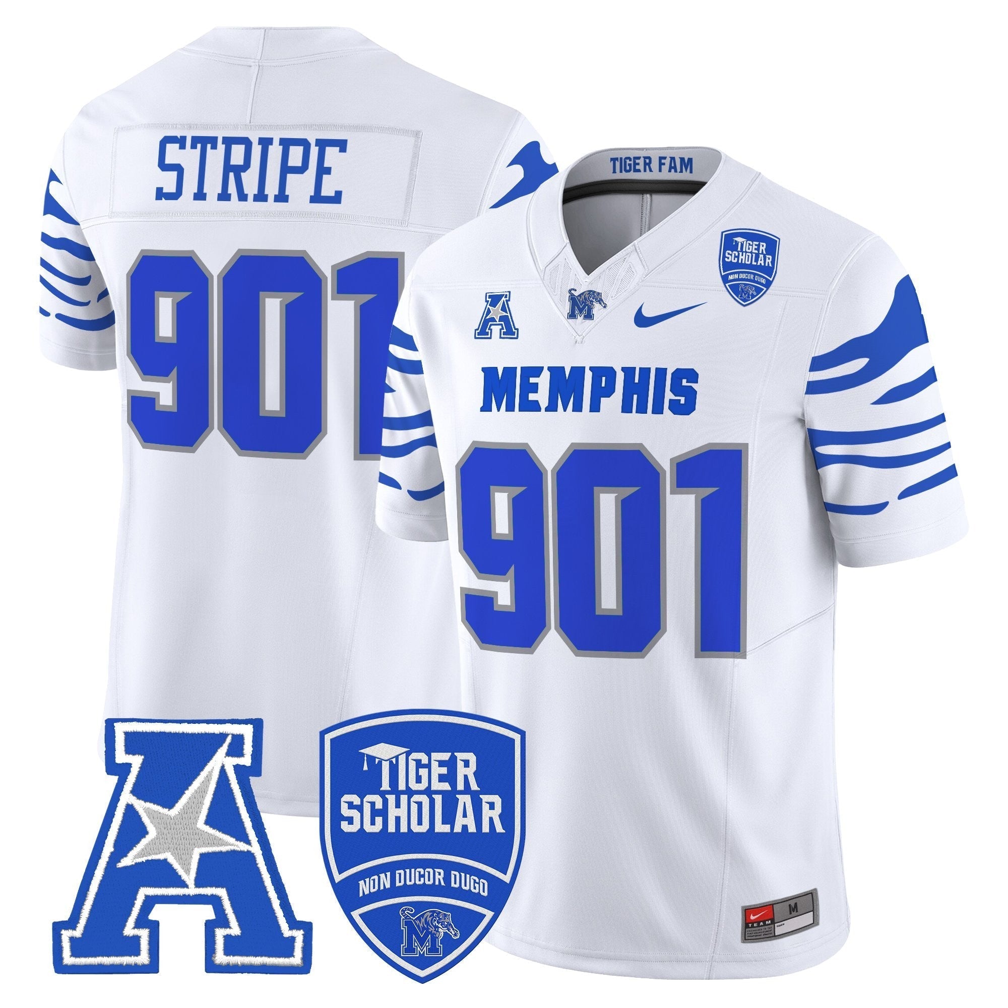 Memphis Tigers 2025 Vapor Limited Jersey - All Stitched