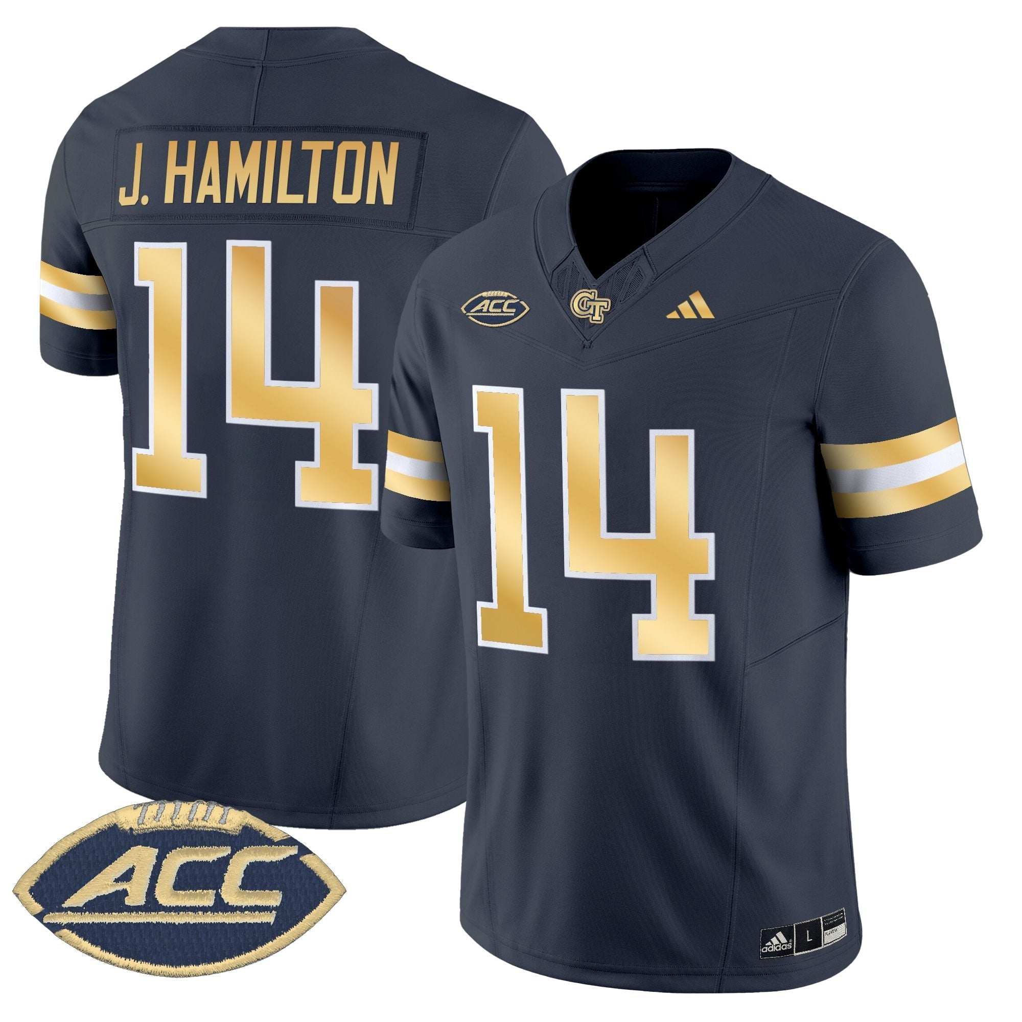 Georgia Tech Yellow Jackets 2025 Vapor Limited Jersey - All stitched