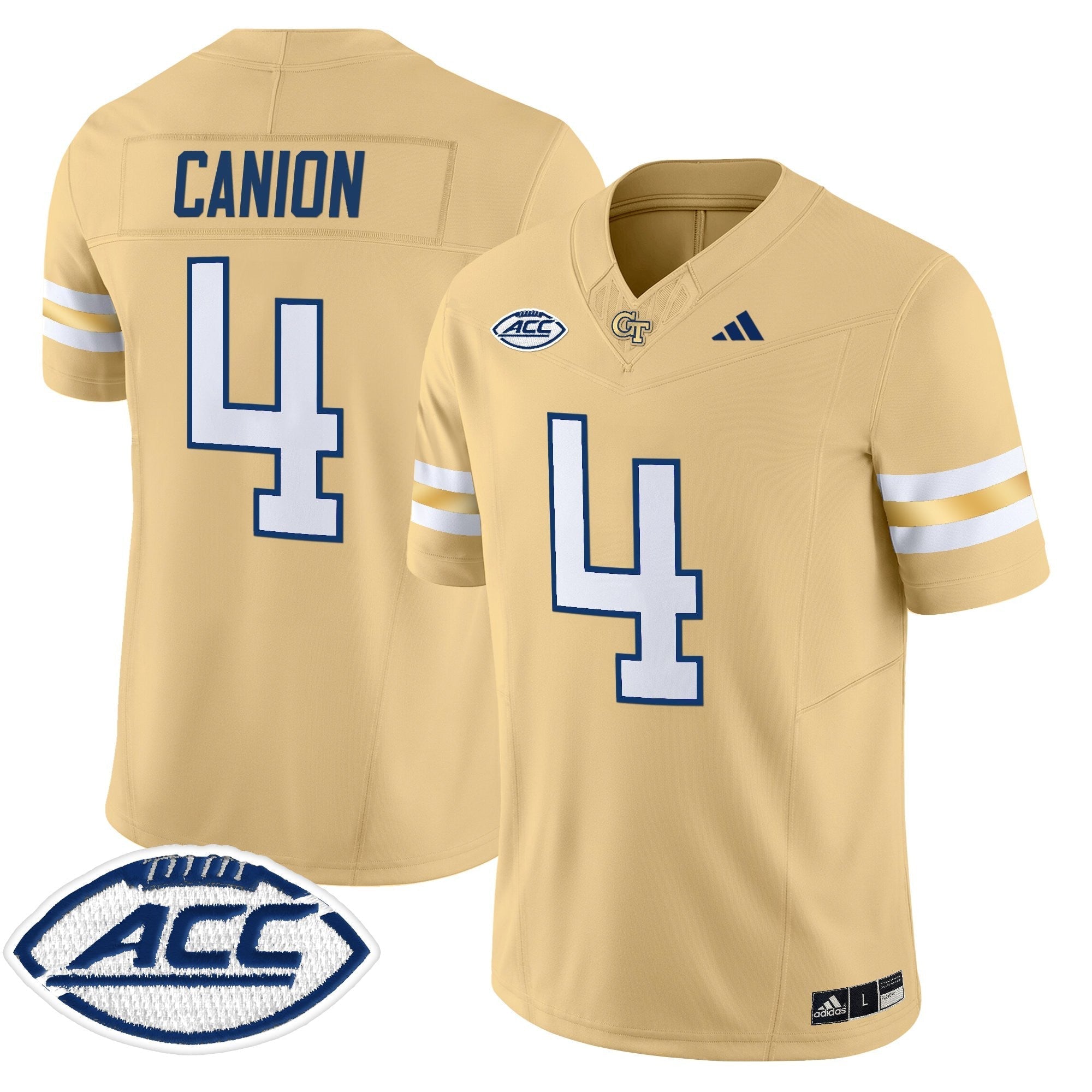 Georgia Tech Yellow Jackets 2025 Vapor Limited Jersey - All stitched