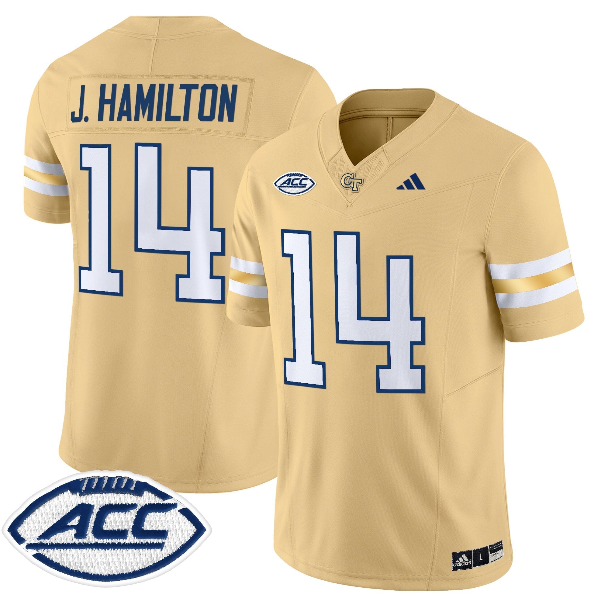 Georgia Tech Yellow Jackets 2025 Vapor Limited Jersey - All stitched