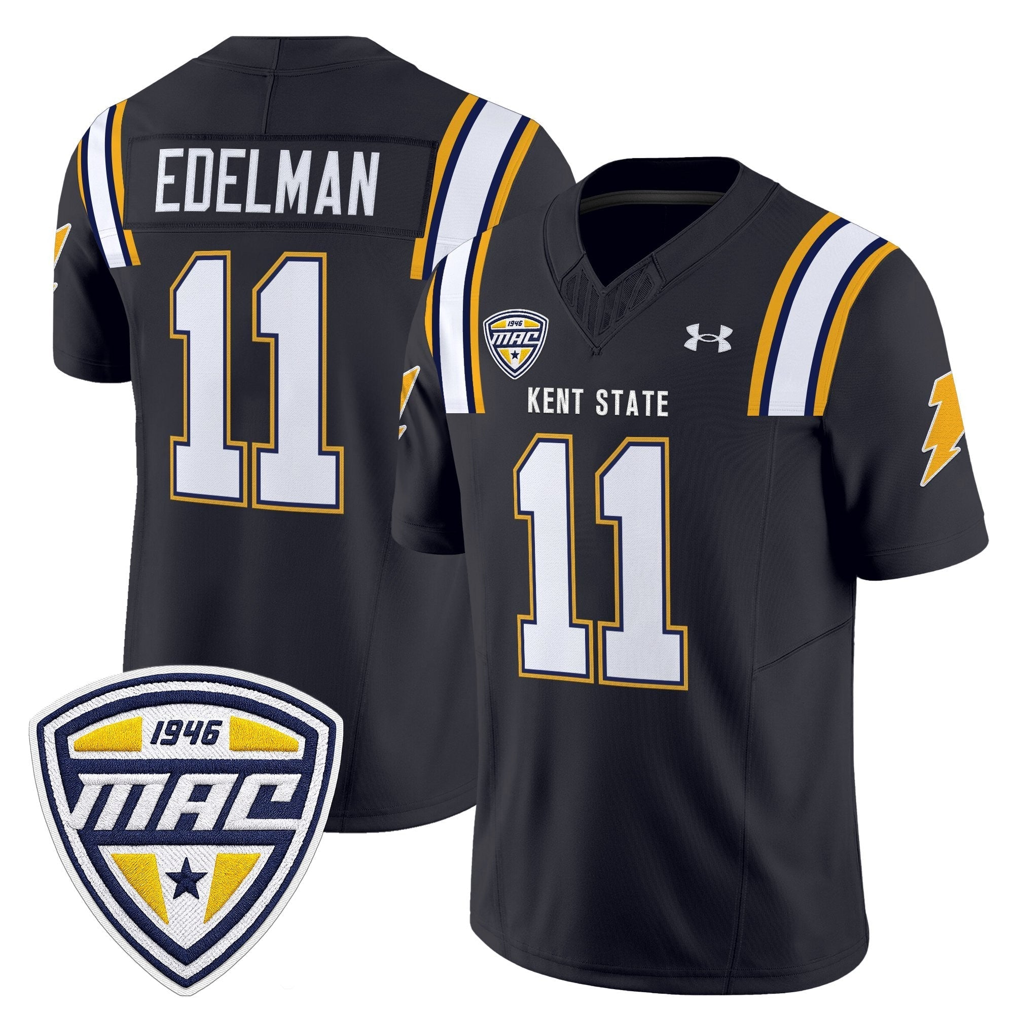 Kent State Golden Flashes 2025 Vapor Limited Jersey - All Stitched