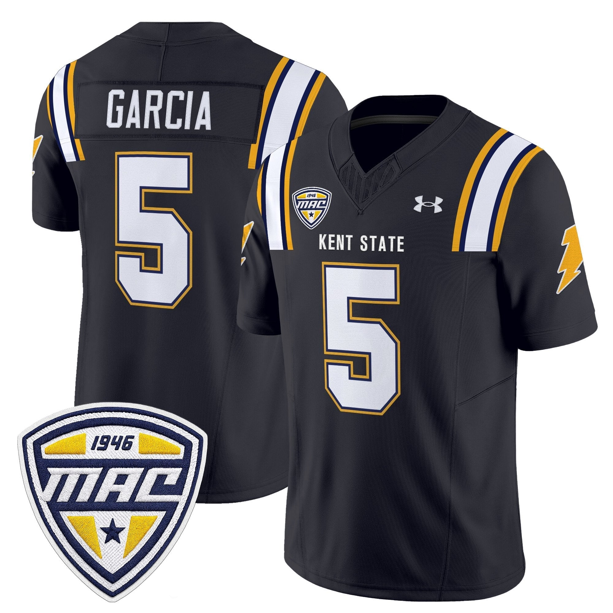 Kent State Golden Flashes 2025 Vapor Limited Jersey - All Stitched