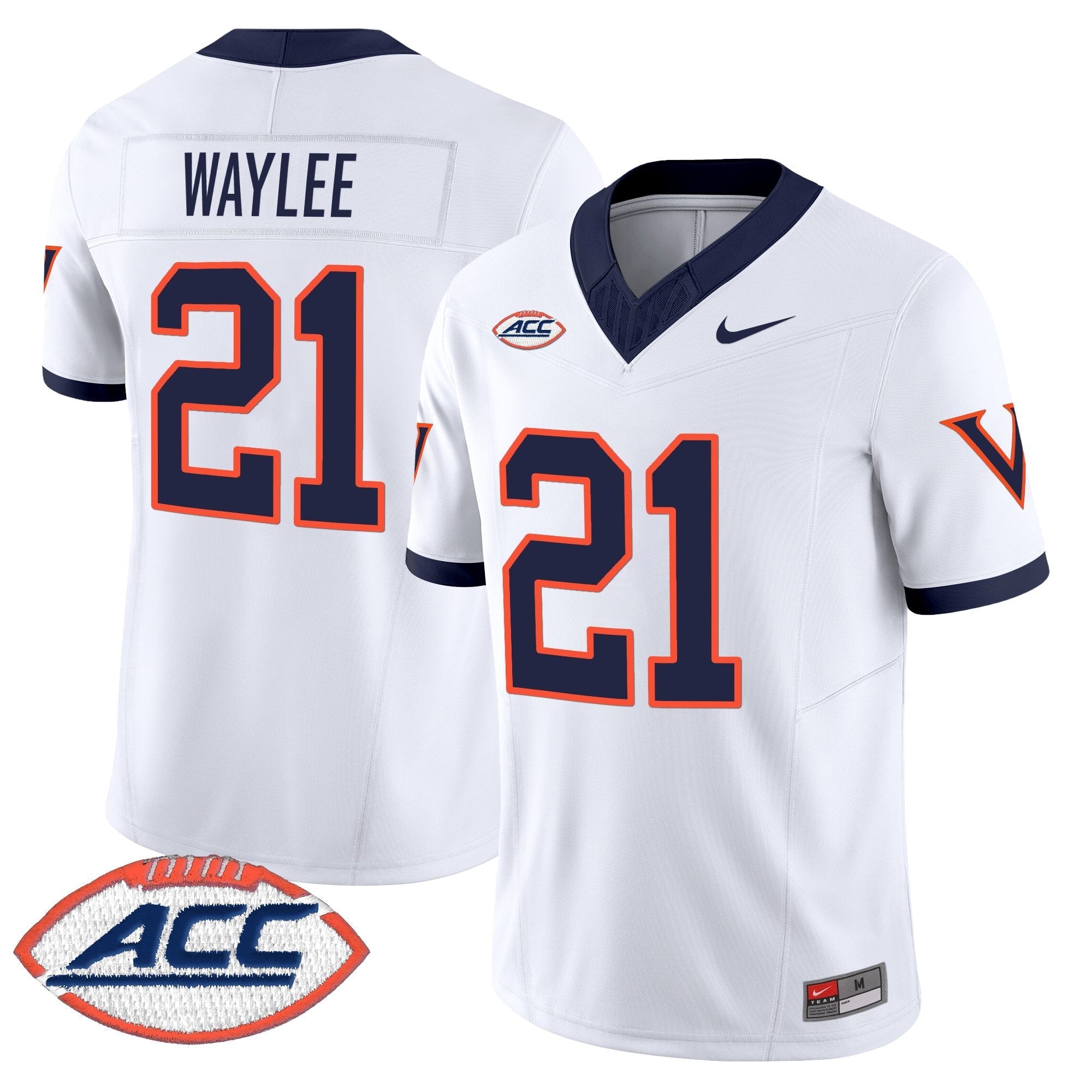 Virginia Cavaliers 1995 Throwbacks Vapor Limited Jersey - All Stitched