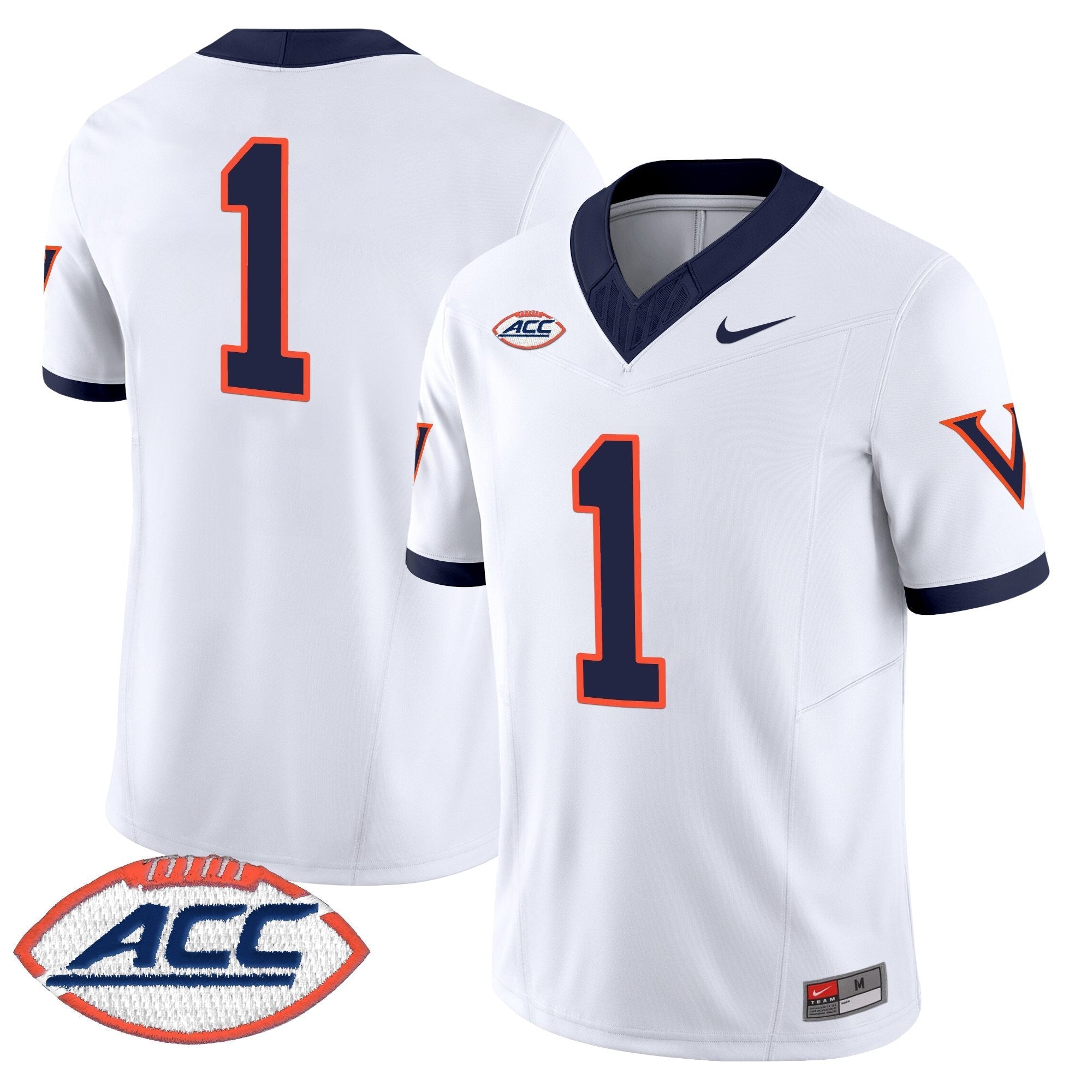 Virginia Cavaliers 1995 Throwbacks Vapor Limited Jersey - All Stitched