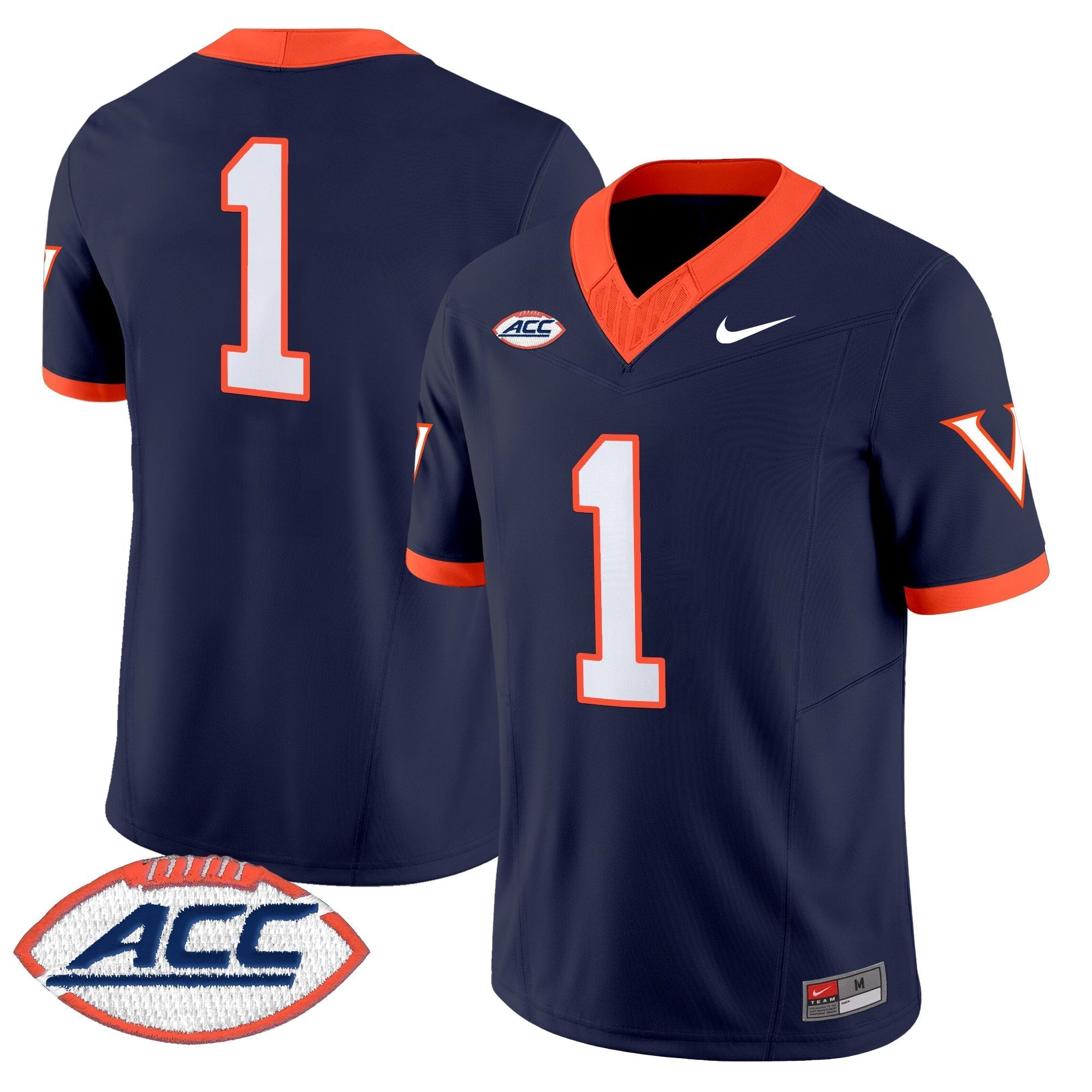 Virginia Cavaliers 1995 Throwbacks Vapor Limited Jersey - All Stitched