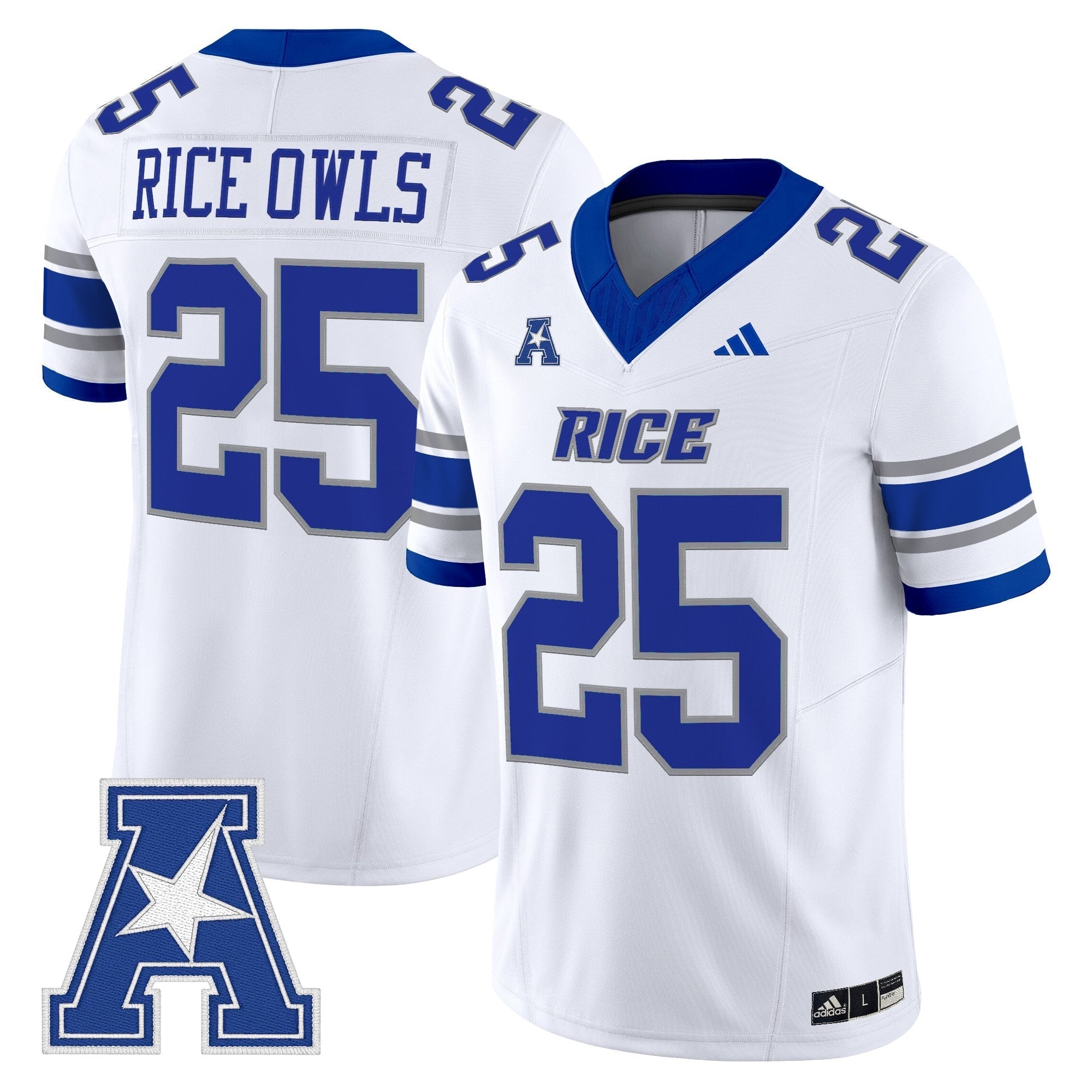 Rice Owls 2025 Vapor Limited Jersey - All Stitched