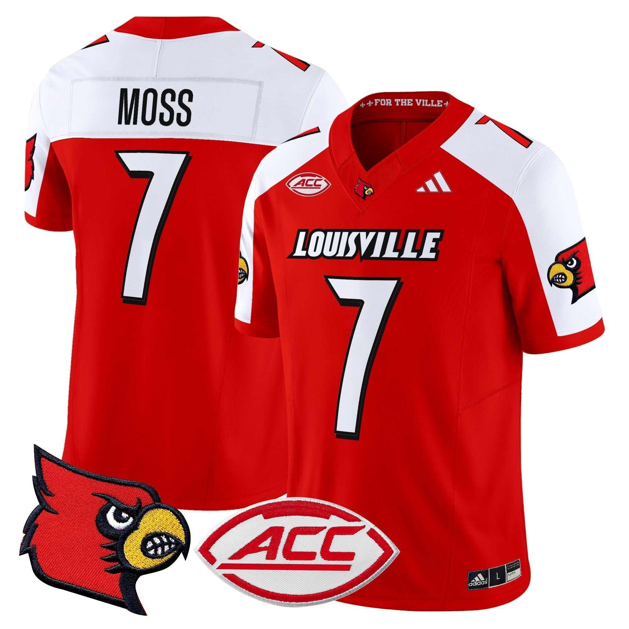 Louisville Cardinals 2025 Vapor Limited Jersey - All Stitched