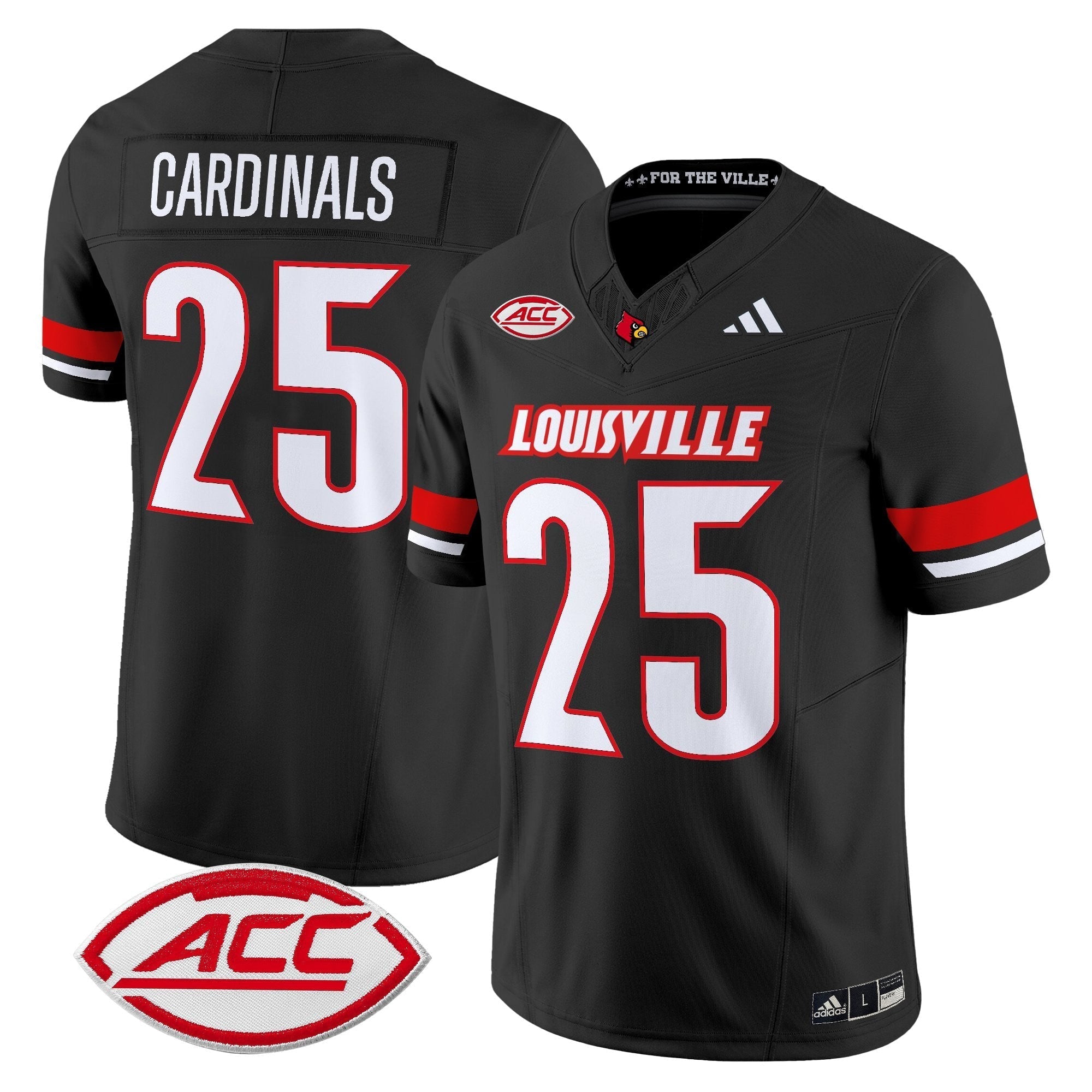 Louisville Cardinals 2025 Vapor Limited Jersey - All Stitched