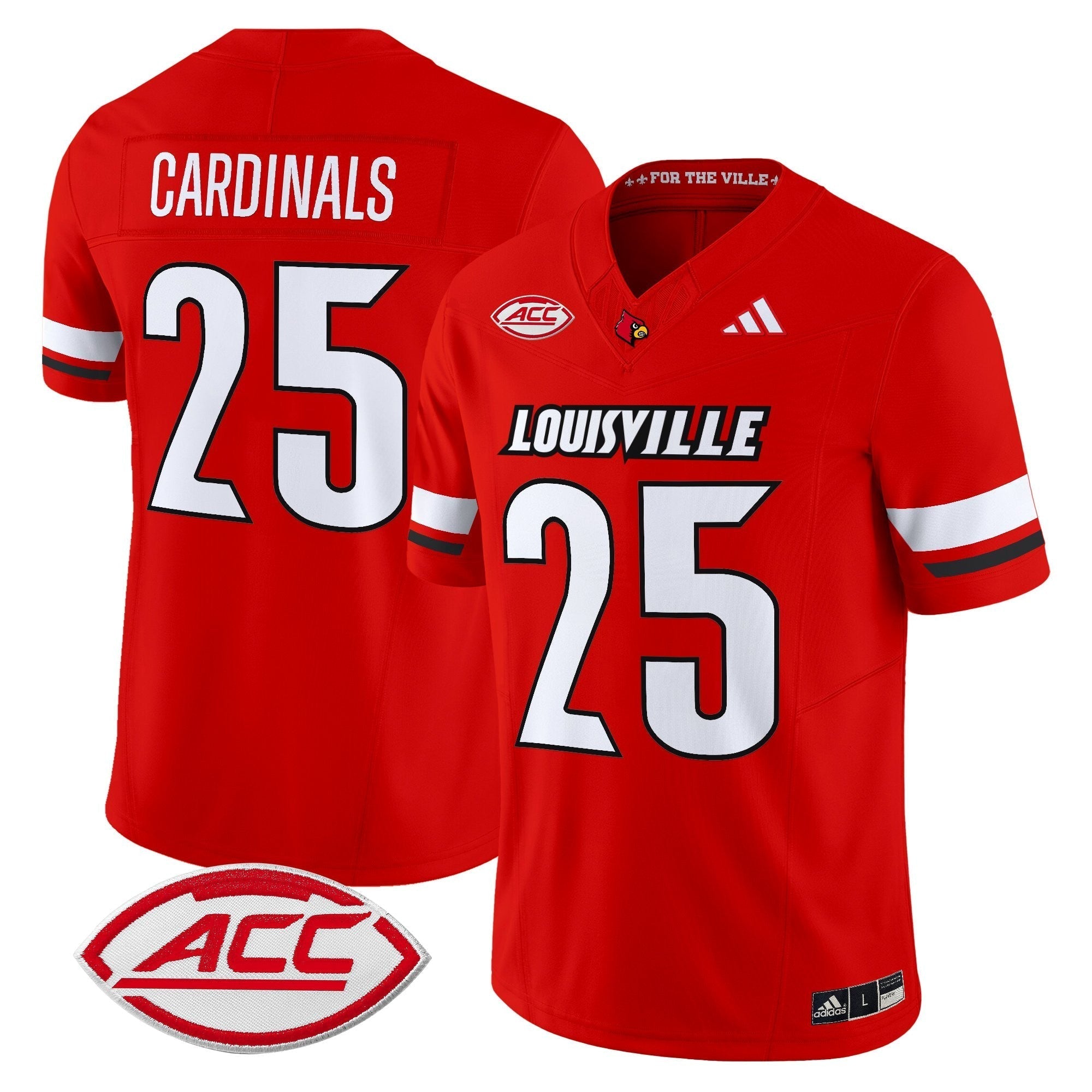 Louisville Cardinals 2025 Vapor Limited Jersey - All Stitched