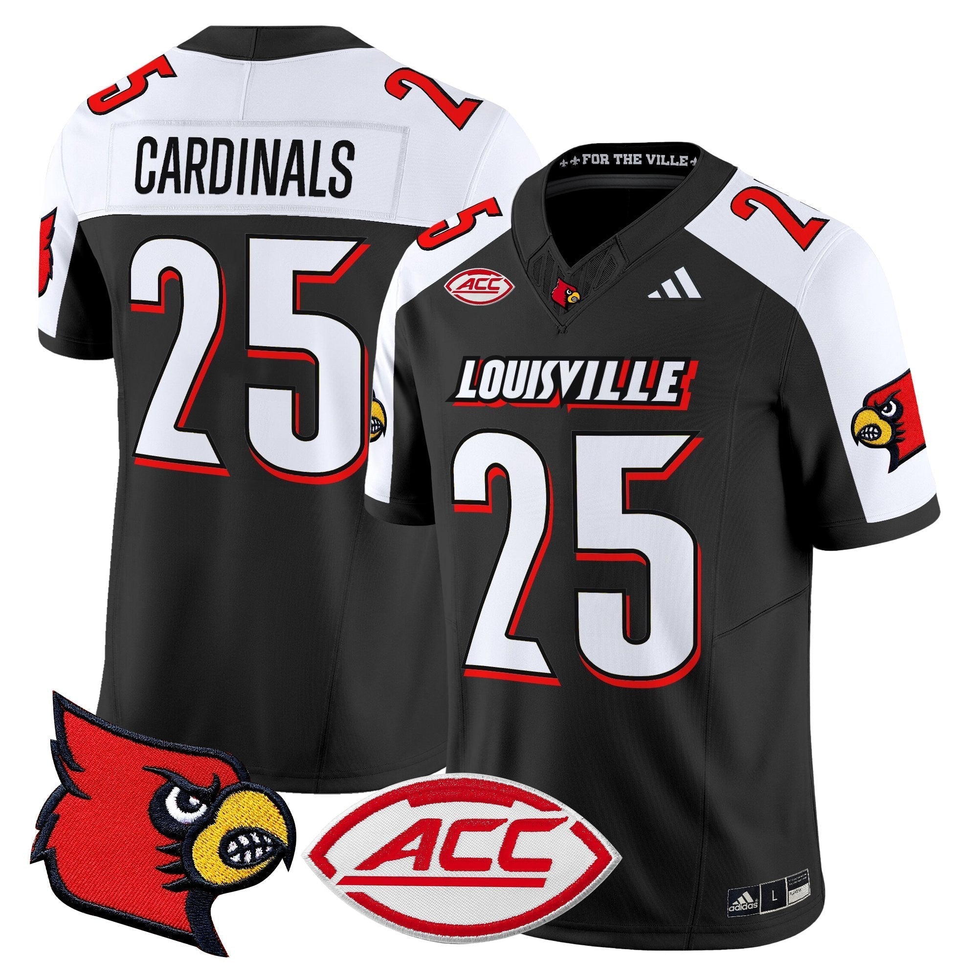 Louisville Cardinals 2025 Vapor Limited Jersey - All Stitched