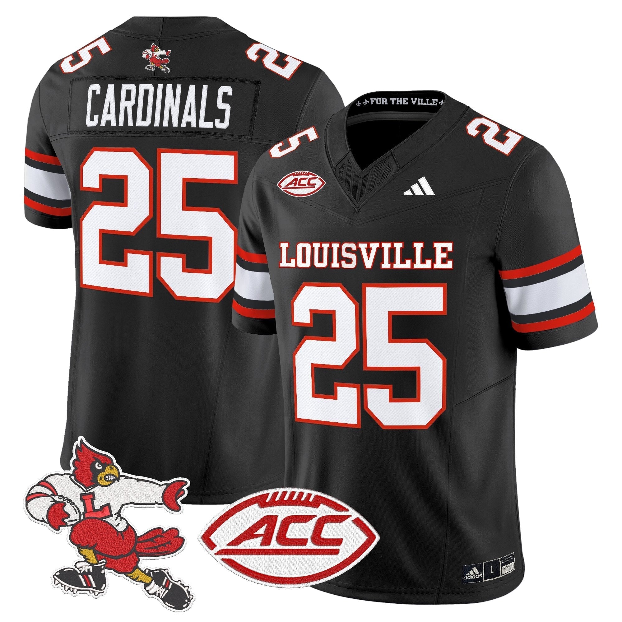 Louisville Cardinals 2025 Vapor Limited Jersey - All Stitched