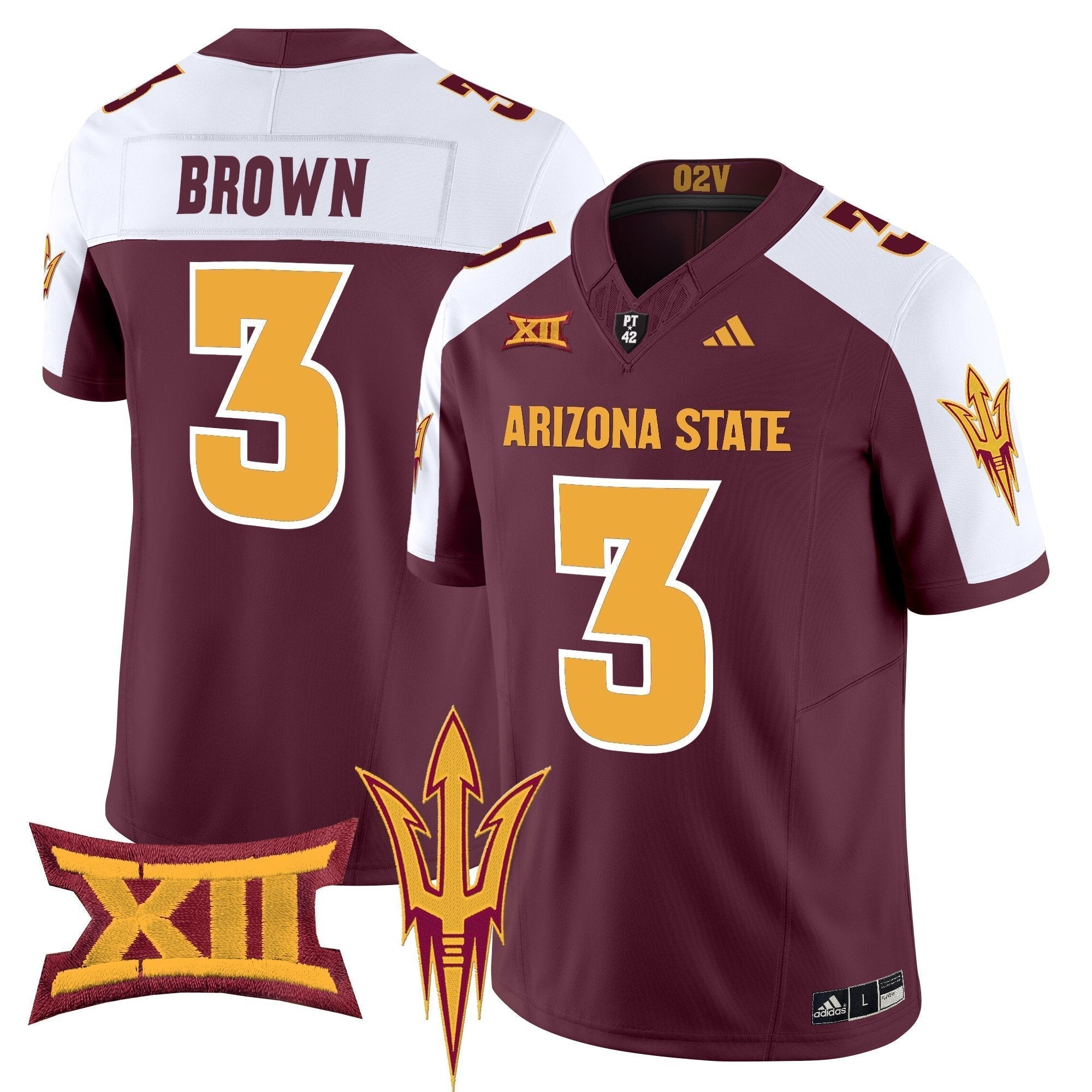 Arizona State Sun Devils 2025 Vapor Limited Jersey - All Stitched