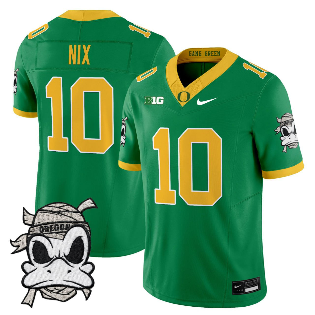 Oregon Ducks 2025 "Mummy Duck" Vapor Limited Jersey - All Stitched