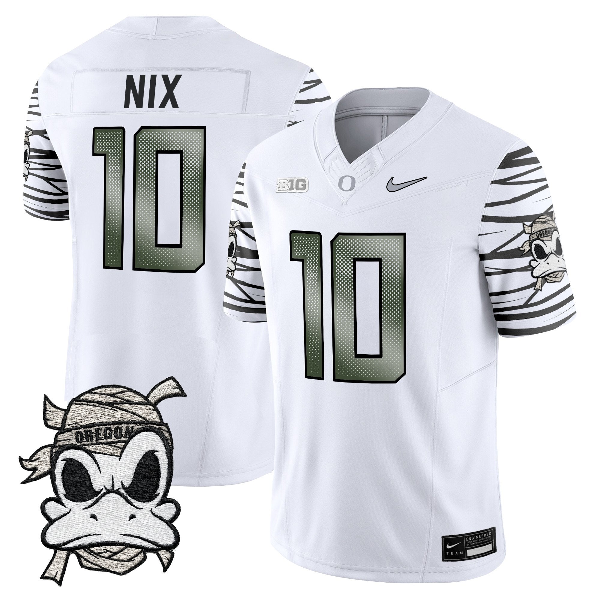 Oregon Ducks 2025 "Mummy Duck" Vapor Limited Jersey - All Stitched